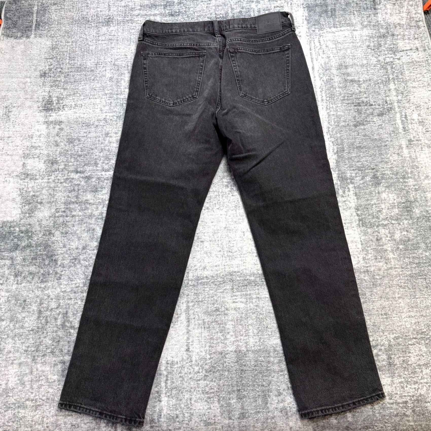 Abercrombie & Fitch Jeans Mens 34x32 Black AF Vintage Straight 5 