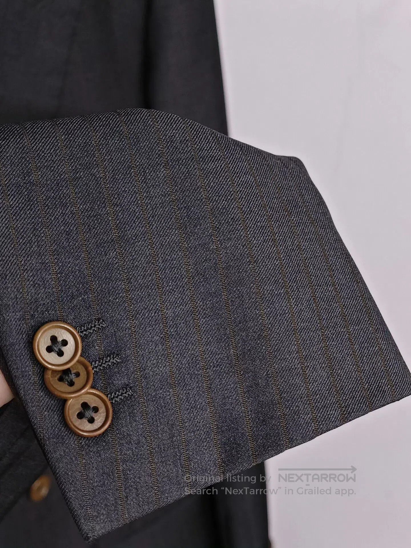 Ermenegildo Zegna Zegna Wool Double-Breasted Suit Jacket. Size US M / EU 48-50 / 2 - 4 Thumbnail