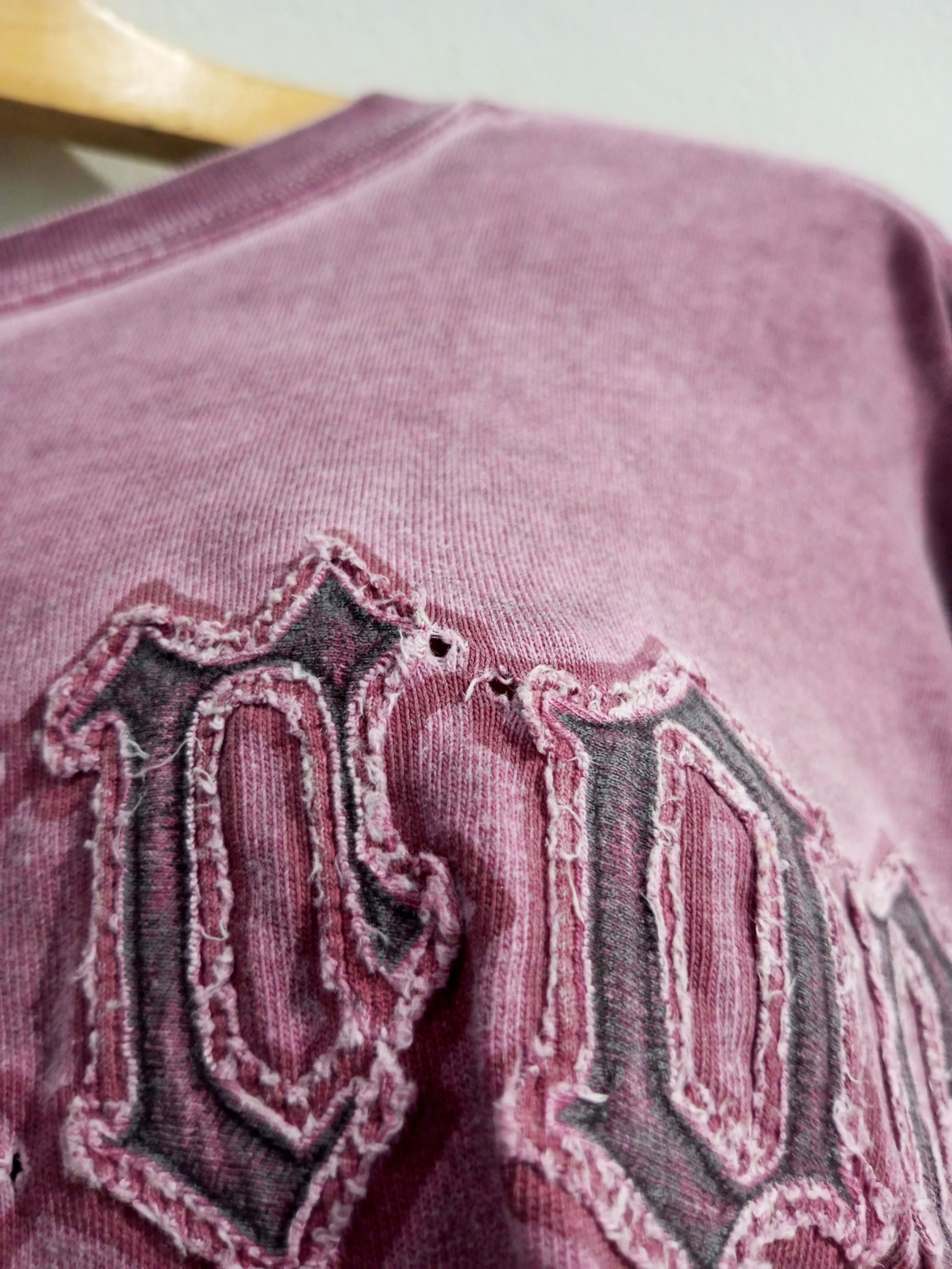 Japanese Brand Vintage Buckaroo skull cross distressed long sleeve tshirt Size US L / EU 52-54 / 3 - 11 Thumbnail