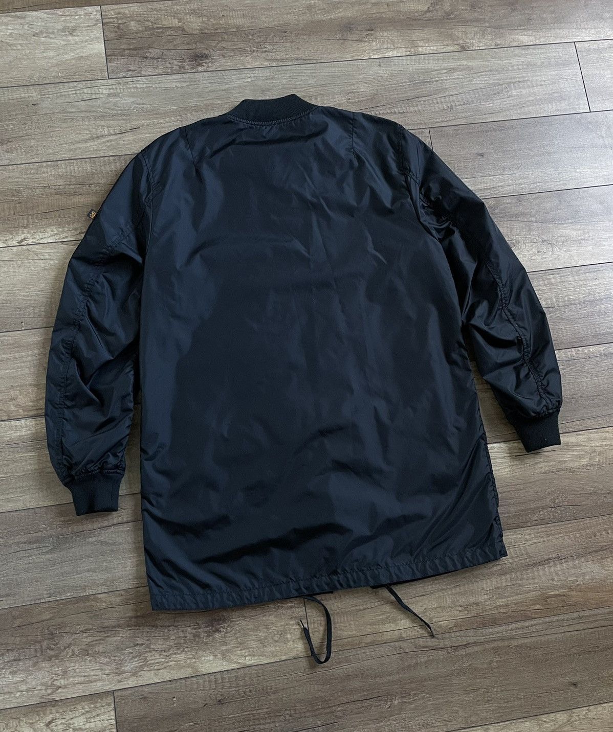Alpha Industries Alpha Industries Nylon MA 1 Long Bomber Jacket Parka Size US L / EU 52-54 / 3 - 2 Thumbnail