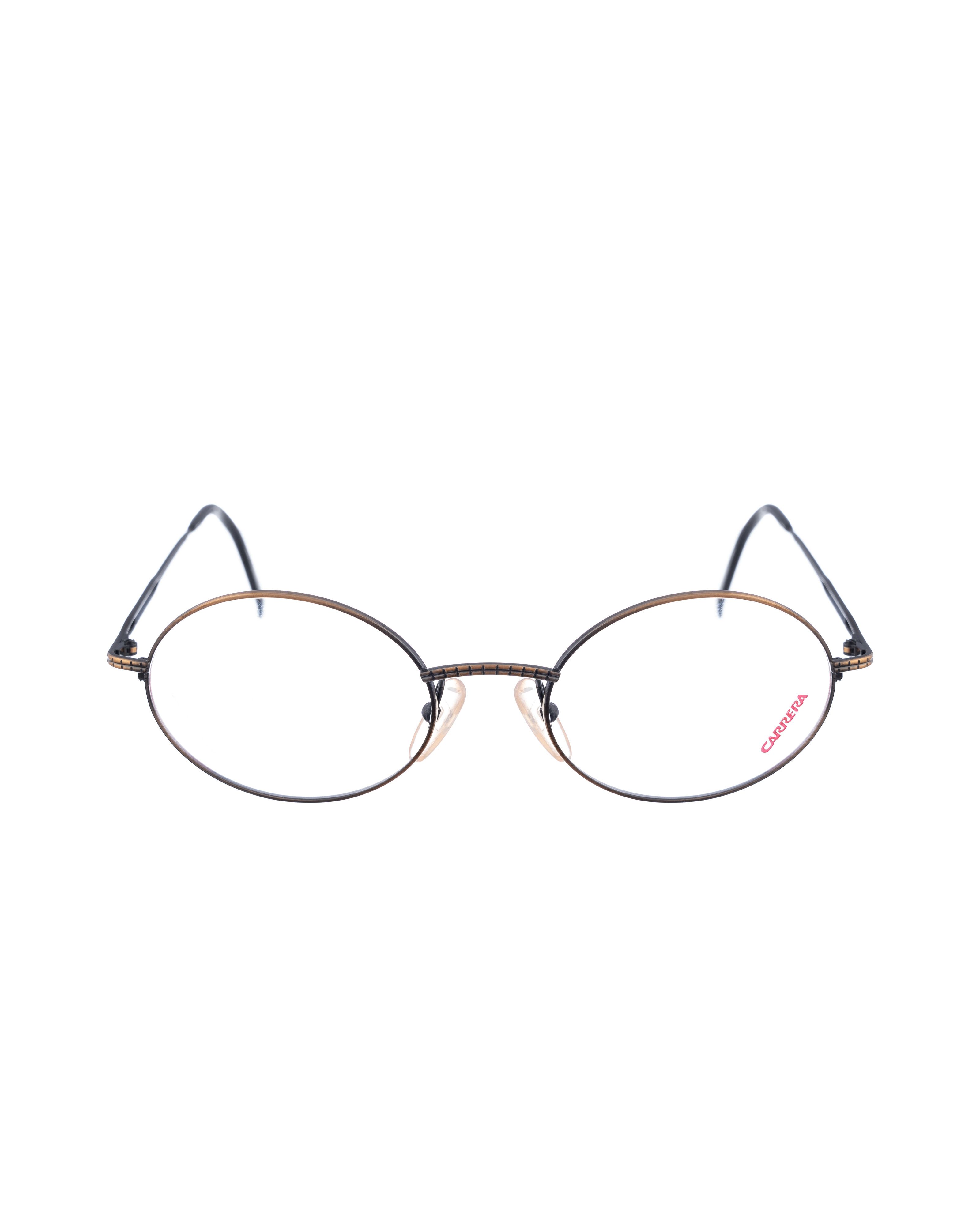Carrera 00s Oversize Metallic Brown Oval Glasses