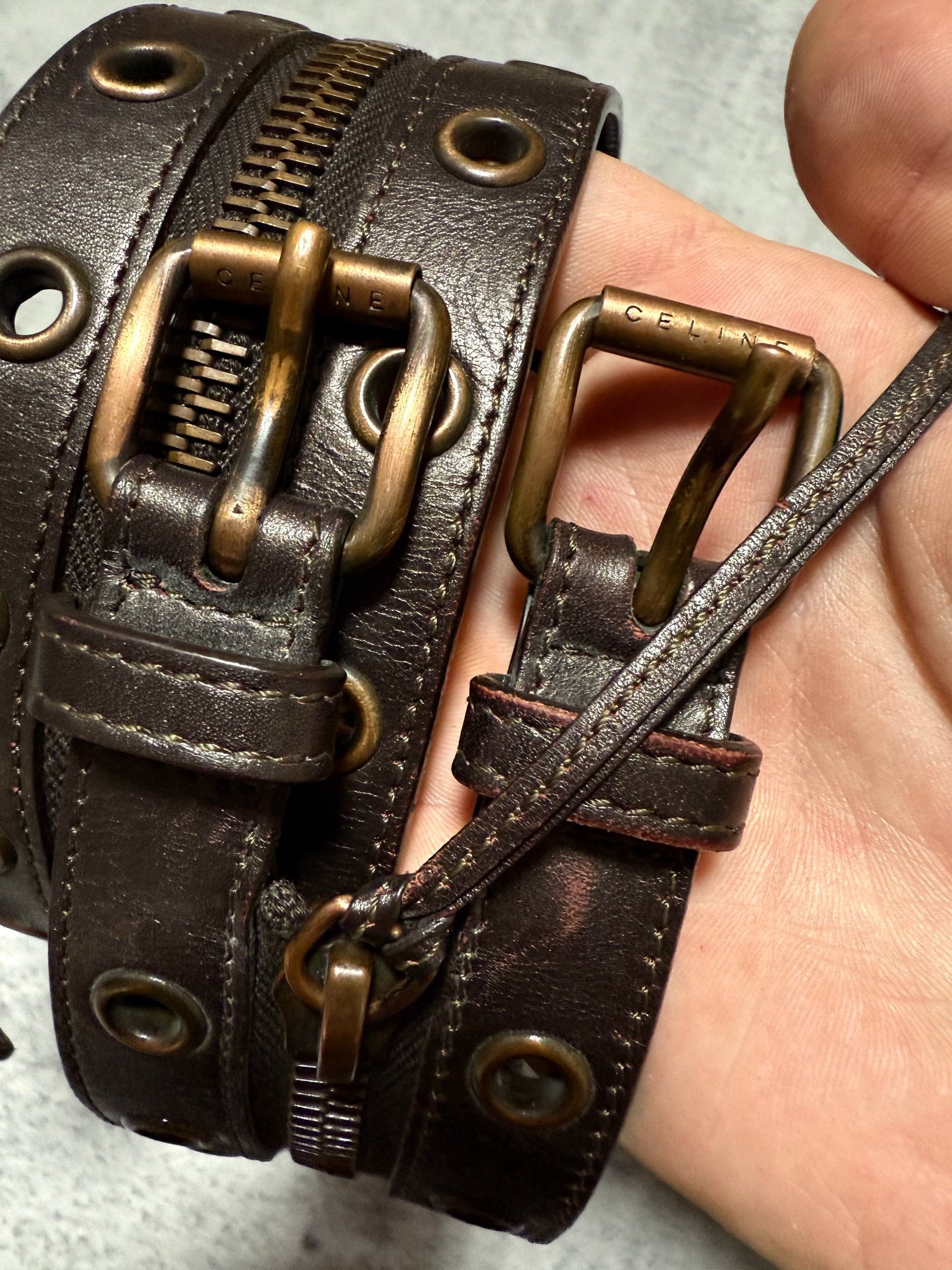 Celine Archive Celine Zipper Belt Size ONE SIZE - 3 Thumbnail