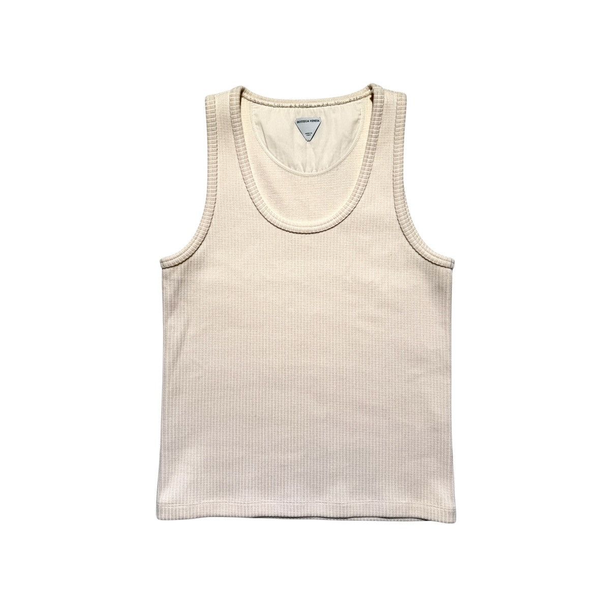 $1100 Essential woven ribbed tank