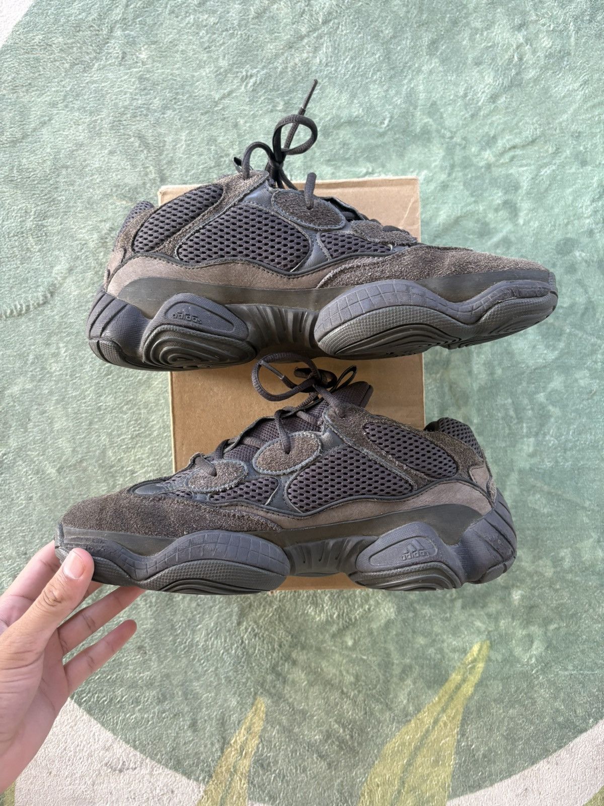 Yeezy Adidas Yeezy Boost 500 Utility Black Size 10.5 Size US 10.5 / EU 43-44 - 5 Thumbnail