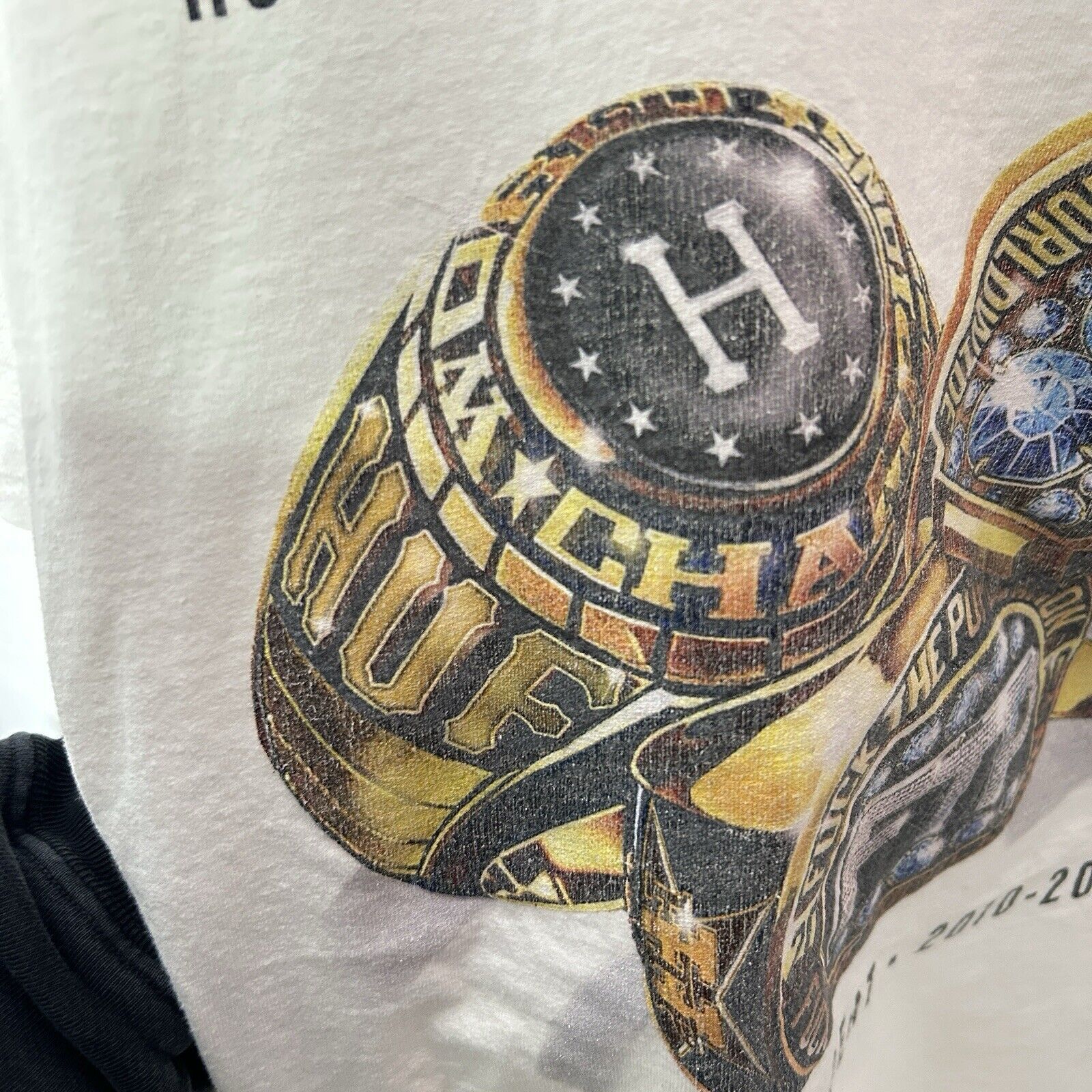 Huf Huf X FTP 3-Peat Rings Tee “White” Size US L / EU 52-54 / 3 - 5 Thumbnail