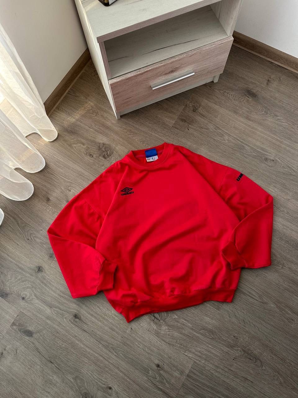 Umbro × Vintage Vintage Umbro Red Sportswear Big Logo Sweatshirt Size US XL / EU 56 / 4 - 10 Thumbnail