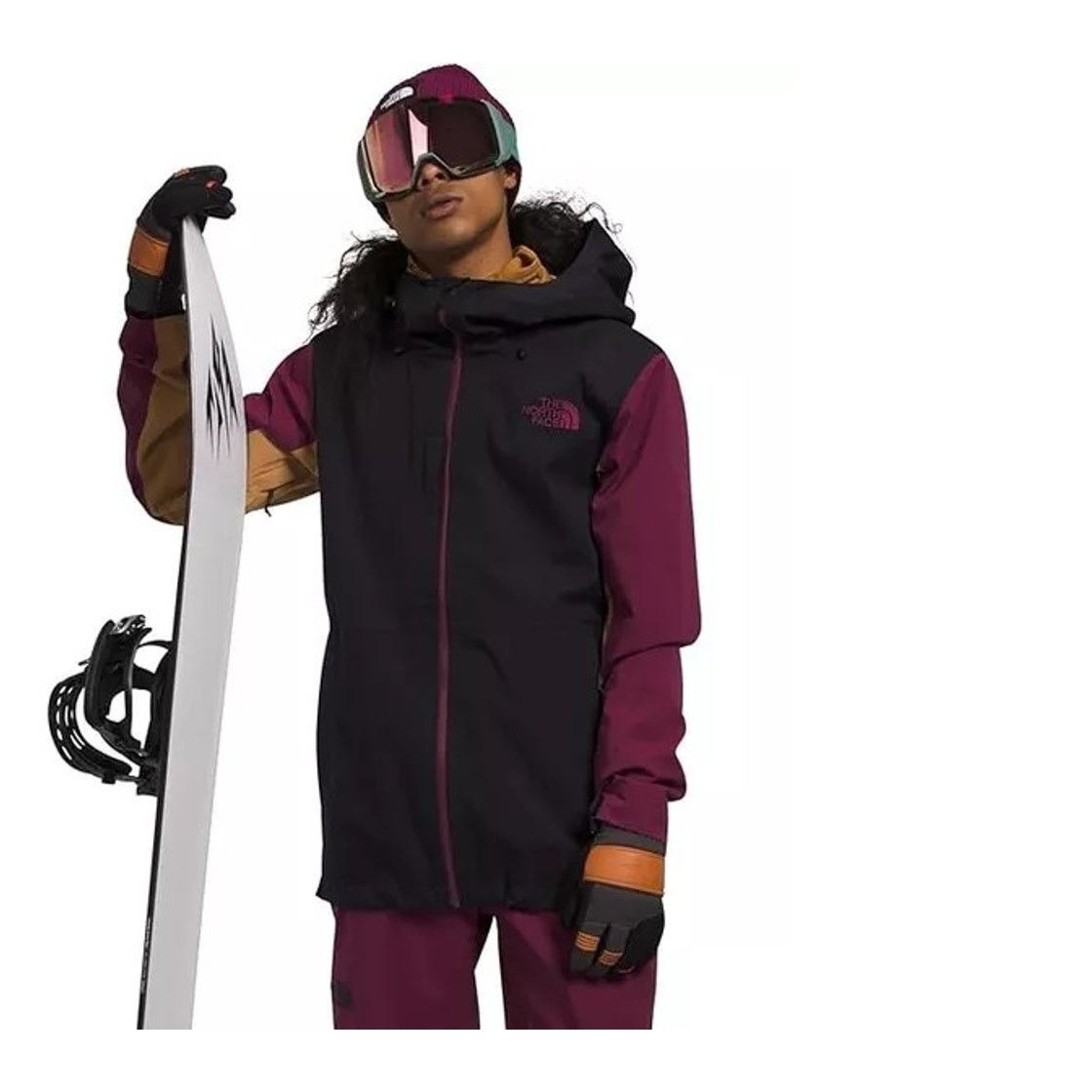 The North Face THE NORTH FACE Men Freedom Stretch Jacket TNF Black/Berry Size US M / EU 48-50 / 2 - 6 Thumbnail