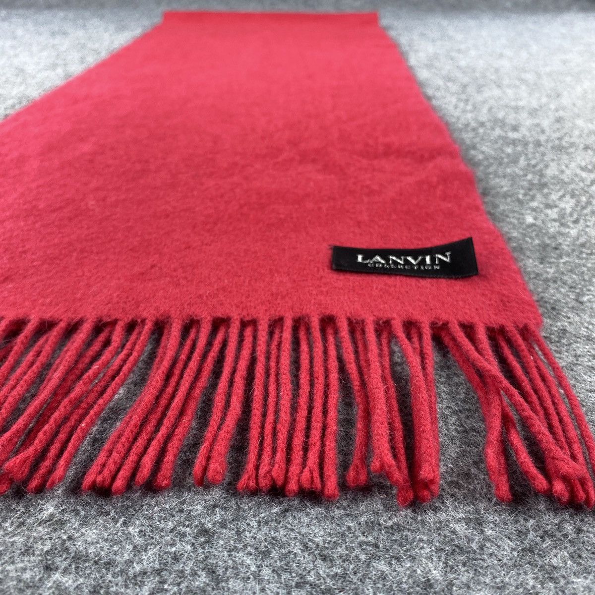 Lanvin × Vintage Lanvin Scarf # Muffler # Neckwear # D649 Size ONE SIZE - 7 Thumbnail
