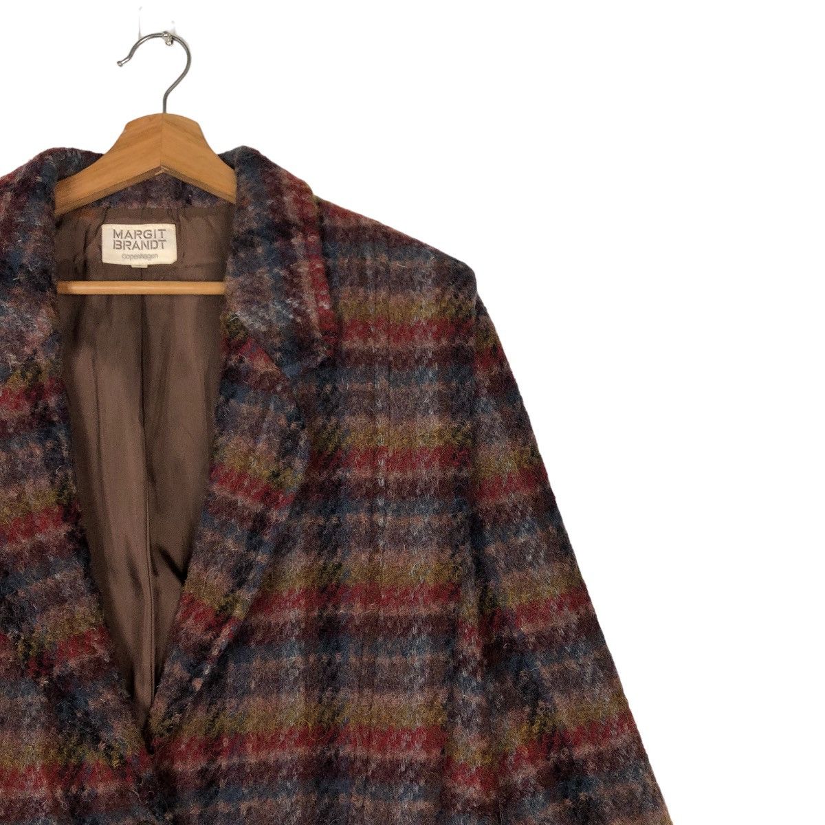 Japanese Brand Vintage Wool Jacket Double Breast Margit Brandt IsseyMiyake Size US M / EU 48-50 / 2 - 6 Thumbnail