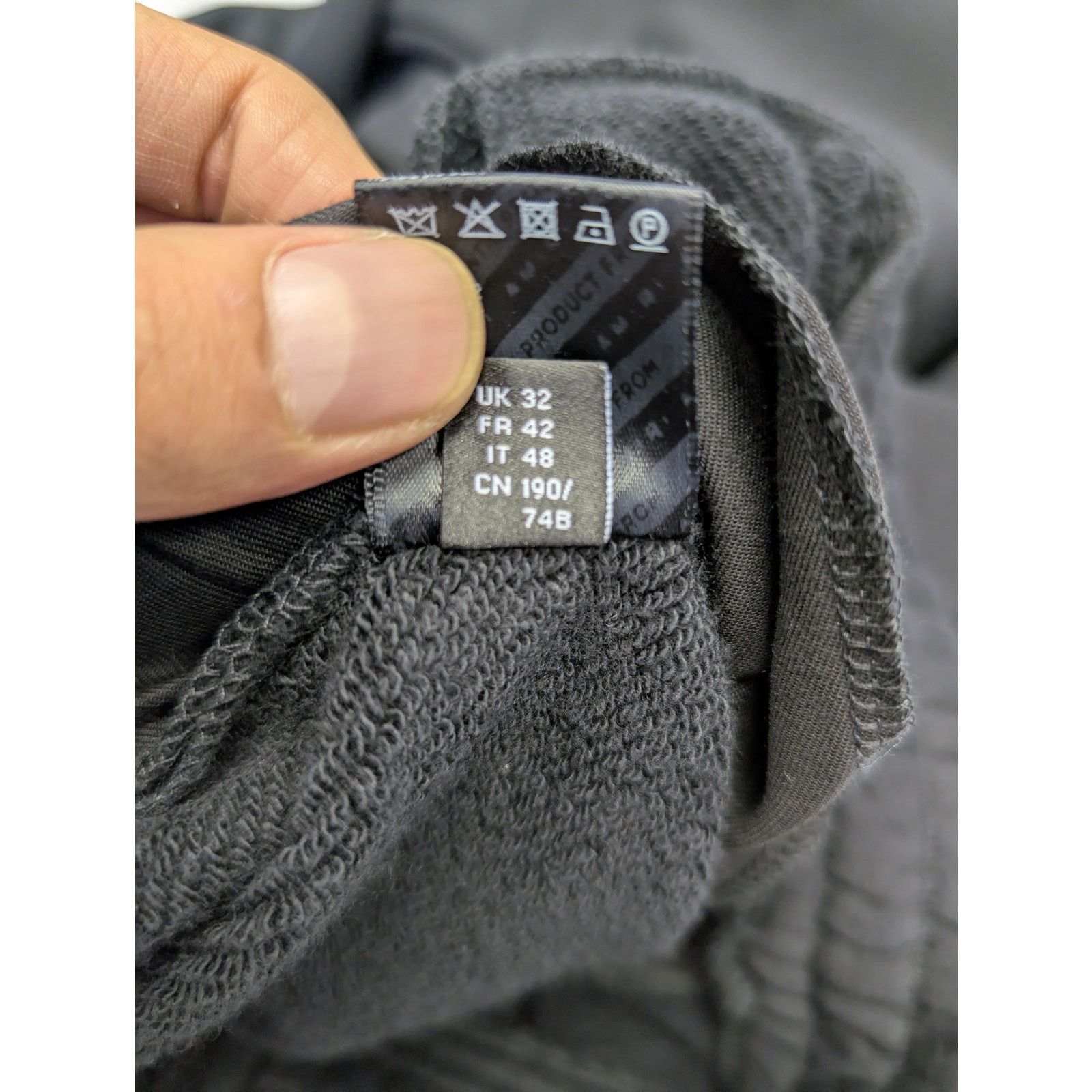 Amiri o1rshd1 Q:2 / MA Sweatpants / Joggers in Black Size US 32 / EU 48 - 20 Thumbnail