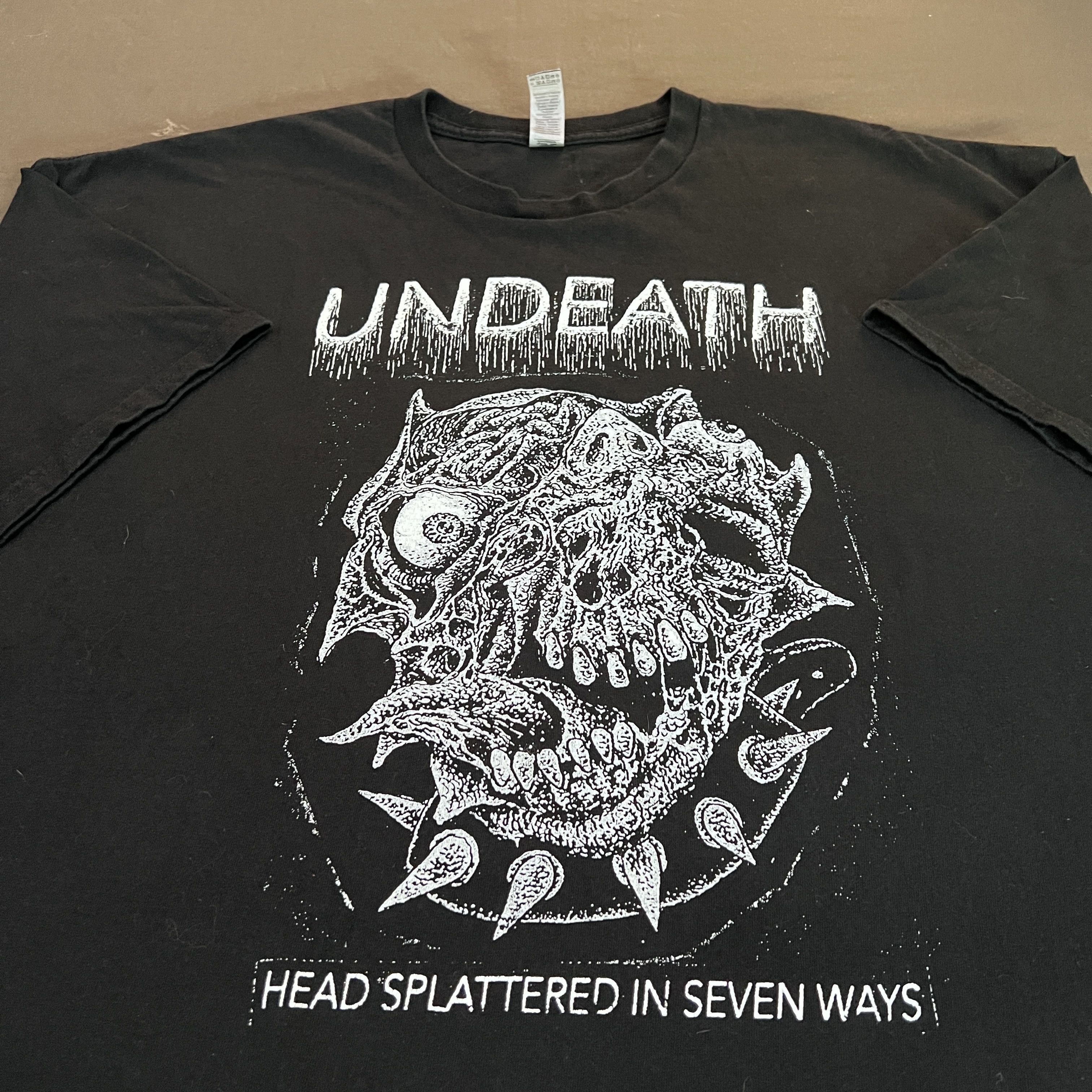 Band Tees Undeath Death Metal Promo Tee 2XL Size US XXL / EU 58 / 5 - 1 Thumbnail