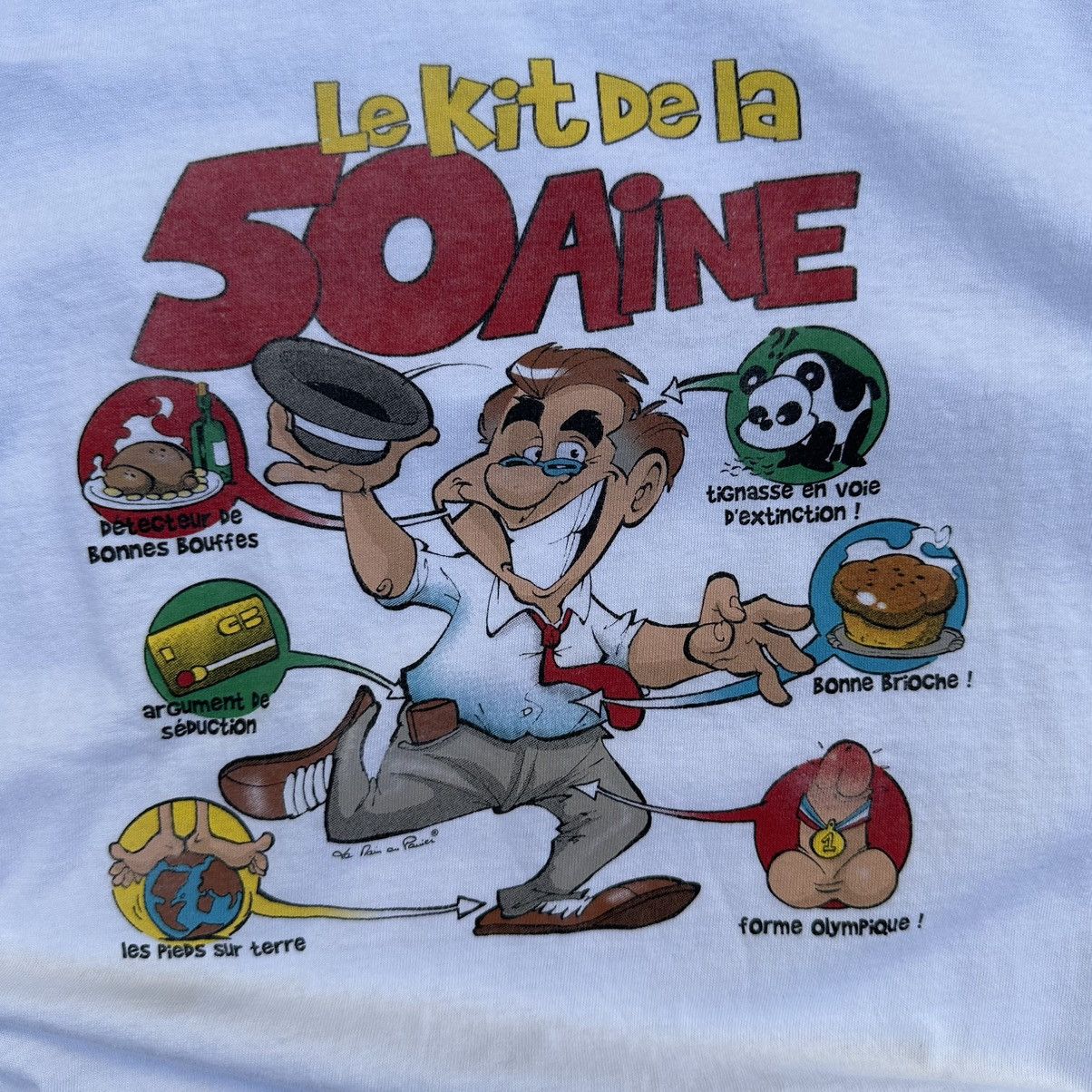 Vintage Vintage Humor T-shirts Joke Tee Y2K 90s Size US M / EU 48-50 / 2 - 7 Thumbnail
