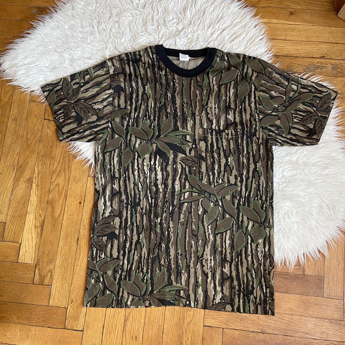 Realtree × Vintage 📌 Vintage Realtree Single Stich T-Shirt Size US L / EU 52-54 / 3 - 3 Thumbnail