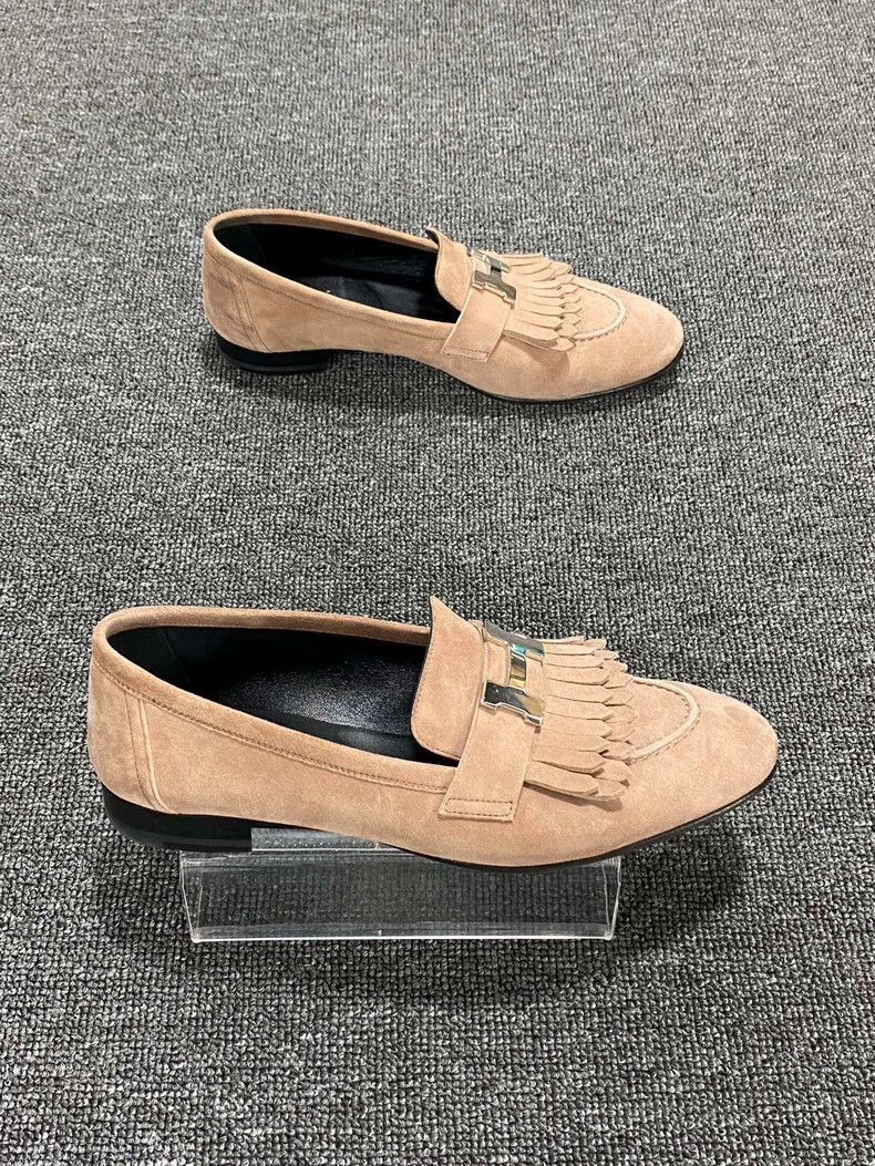 Hermes Hermes Fringed Suede Mules Loafers-2506 Size US 6 / IT 36 - 3 Thumbnail