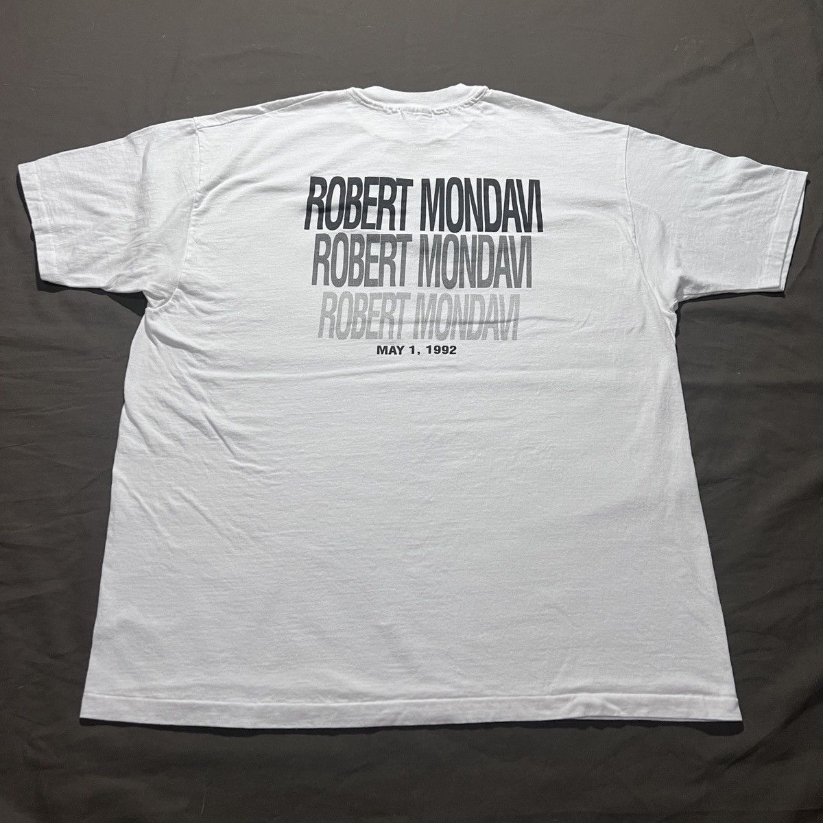 Vintage 90s Robert Mondavi Winemaker Promo graphic Single Stitch XL Size US XL / EU 56 / 4 - 2 Thumbnail