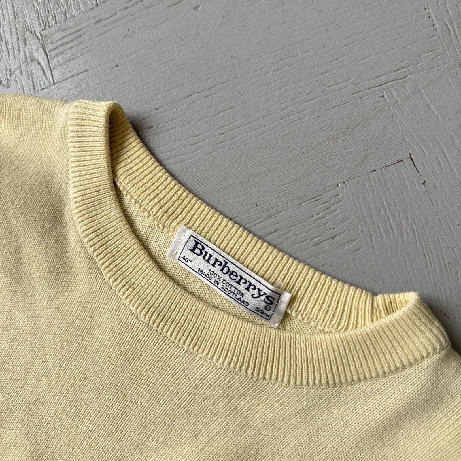 Burberry Vintage Burberry Preppy Cotton Sweater Elegant Style Size US M / EU 48-50 / 2 - 7 Thumbnail