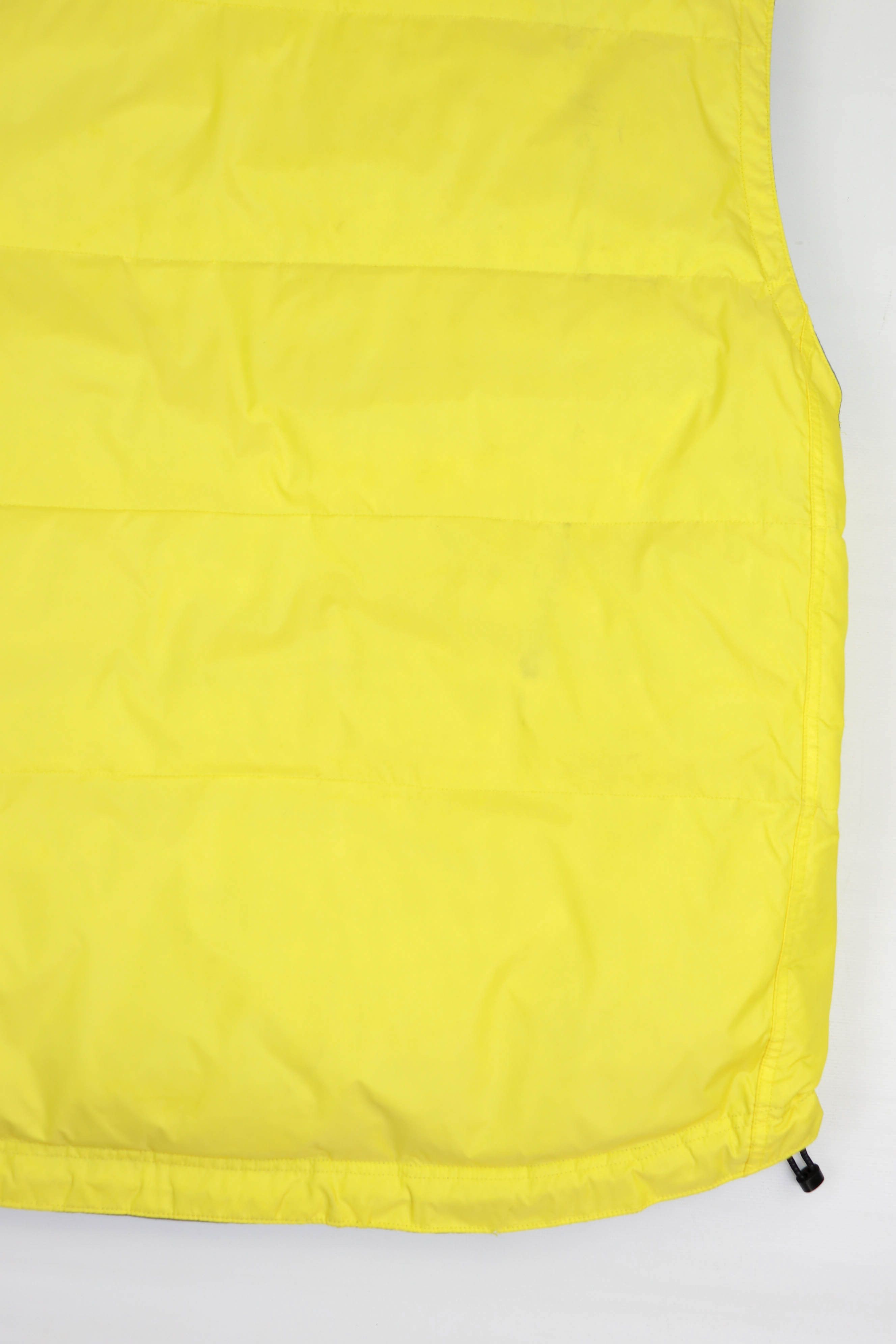 Gap GAP Vintage YellowGray Reversible Down Puffer Waistcoat Vest Size US XL / EU 56 / 4 - 10 Thumbnail