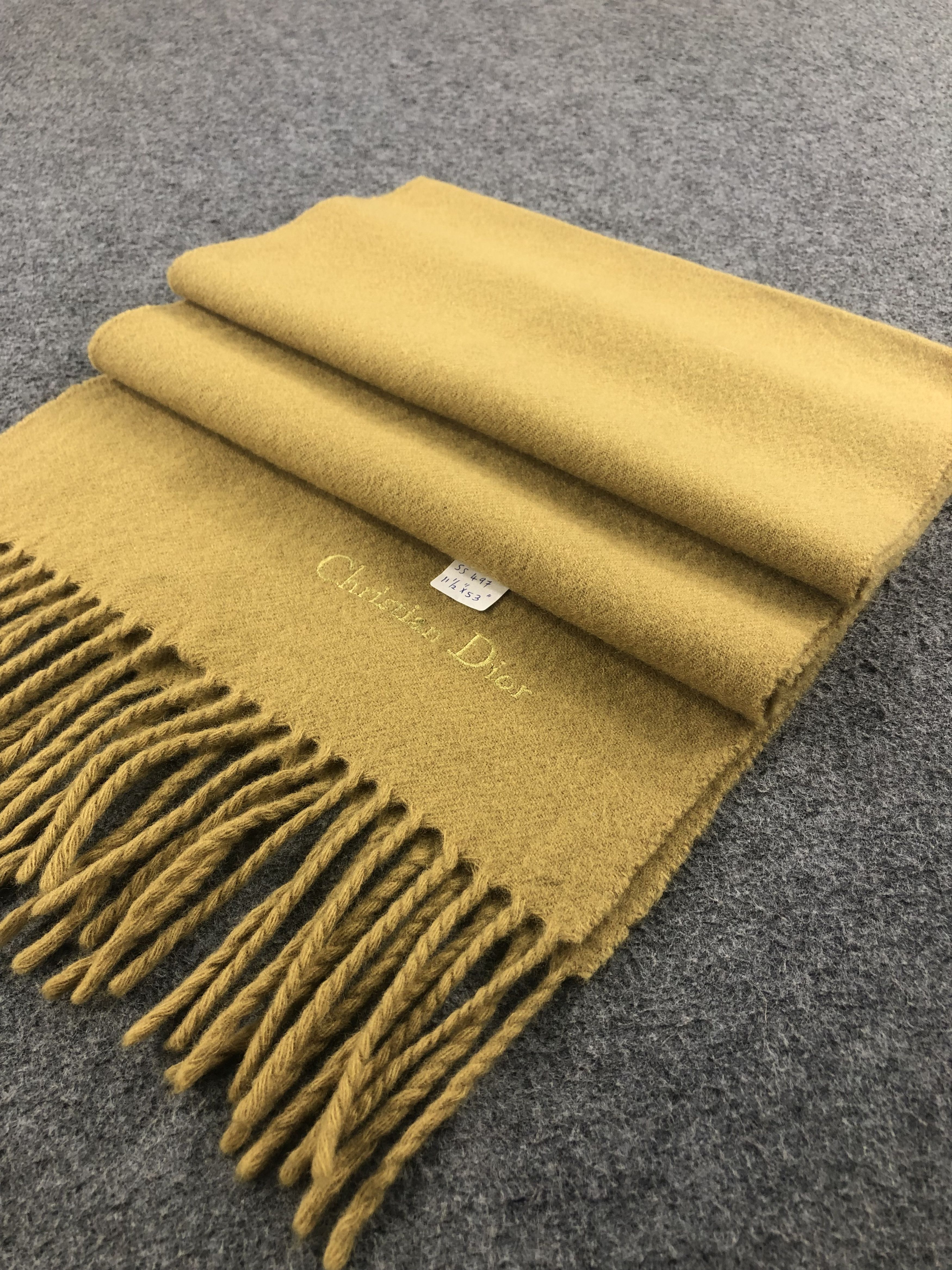Vintage Vintage Christian Dior Scarf / Muffler / Neckwear Size ONE SIZE - 3 Thumbnail