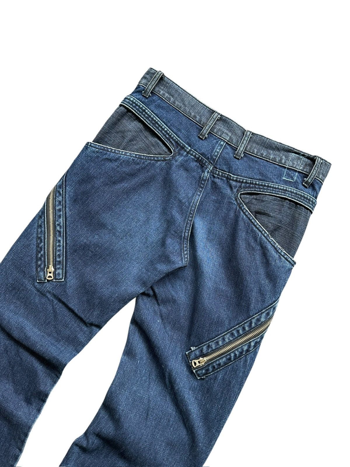 Japanese Brand Bloomy Asterisk hybrid indigo dyed denim Size US 31 - 1 Thumbnail