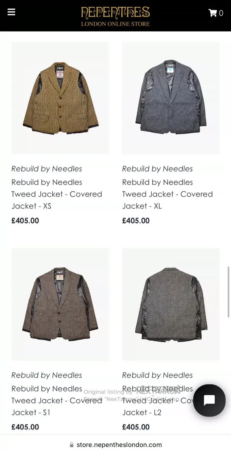 Needles Needles size L Ultra rare blazer Size 40L - 8 Thumbnail