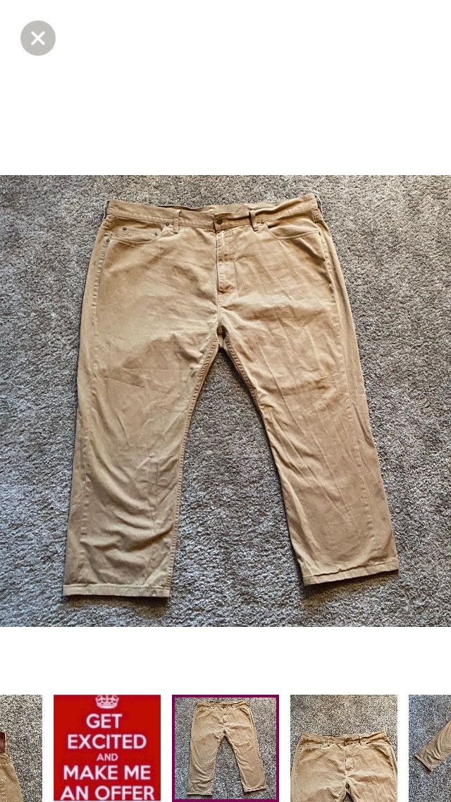 Polo Ralph Lauren Polo by Ralph Lauren Khaki Pants Size 46B/32 Size US 44 / EU 60 - 10 Thumbnail