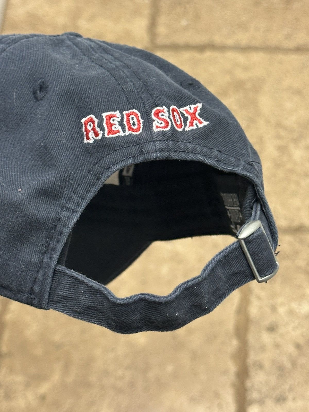 MLB × New Era MLB Boston Red Sox Baseball Adjustable New Era Hat Size ONE SIZE - 7 Thumbnail