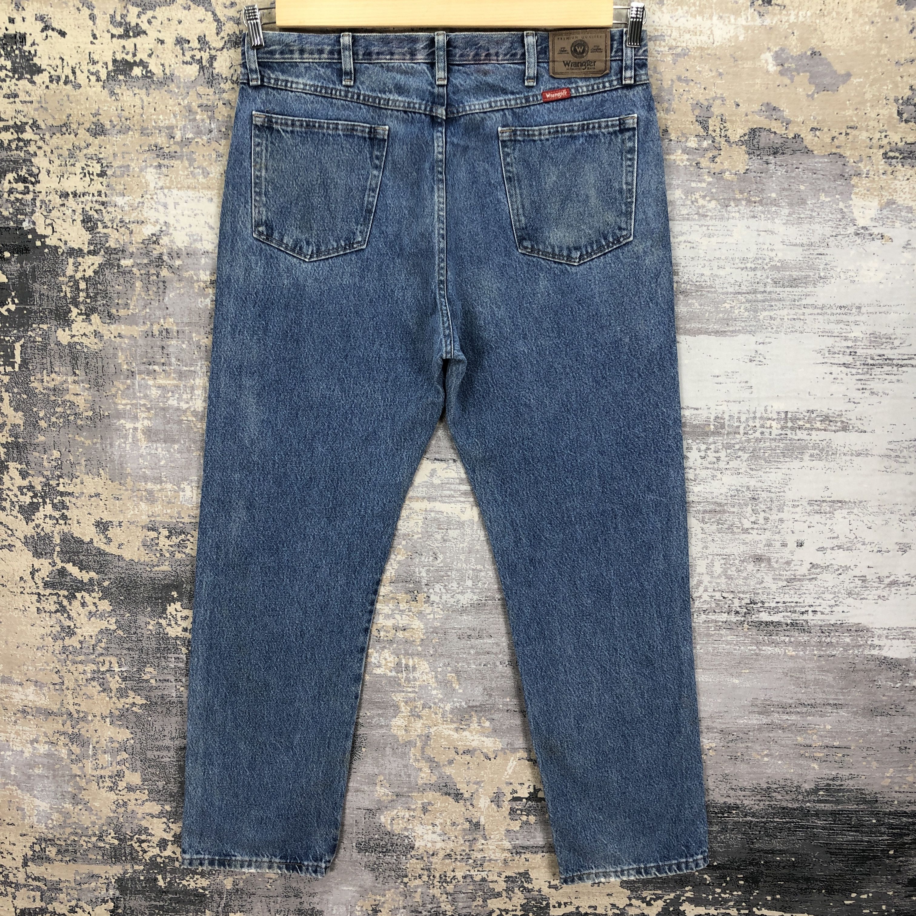 Wrangler Vintage Wrangler Jeans Blue Wrangler Stonewash Denim Size US 36 / EU 52 - 2 Thumbnail