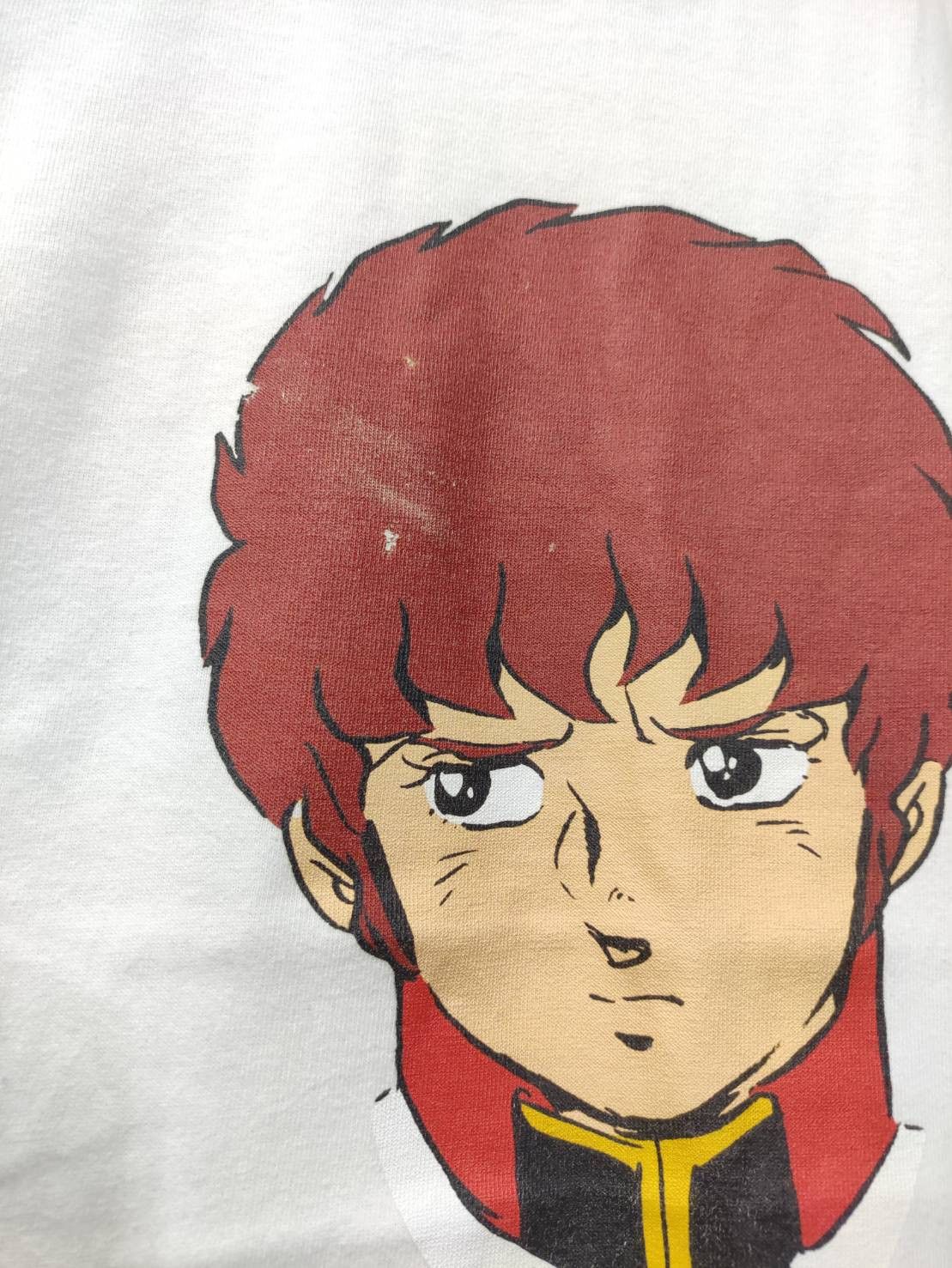 Anime Parco x Mobile Suit Gundam " Amuro " Character Promo T-Shirt Size US L / EU 52-54 / 3 - 4 Thumbnail