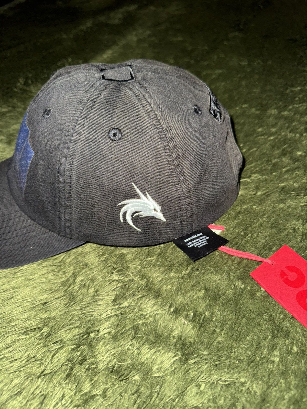 032c [OS] 032C Seoul Exclusive Washed Cap – Black Size ONE SIZE - 3 Thumbnail