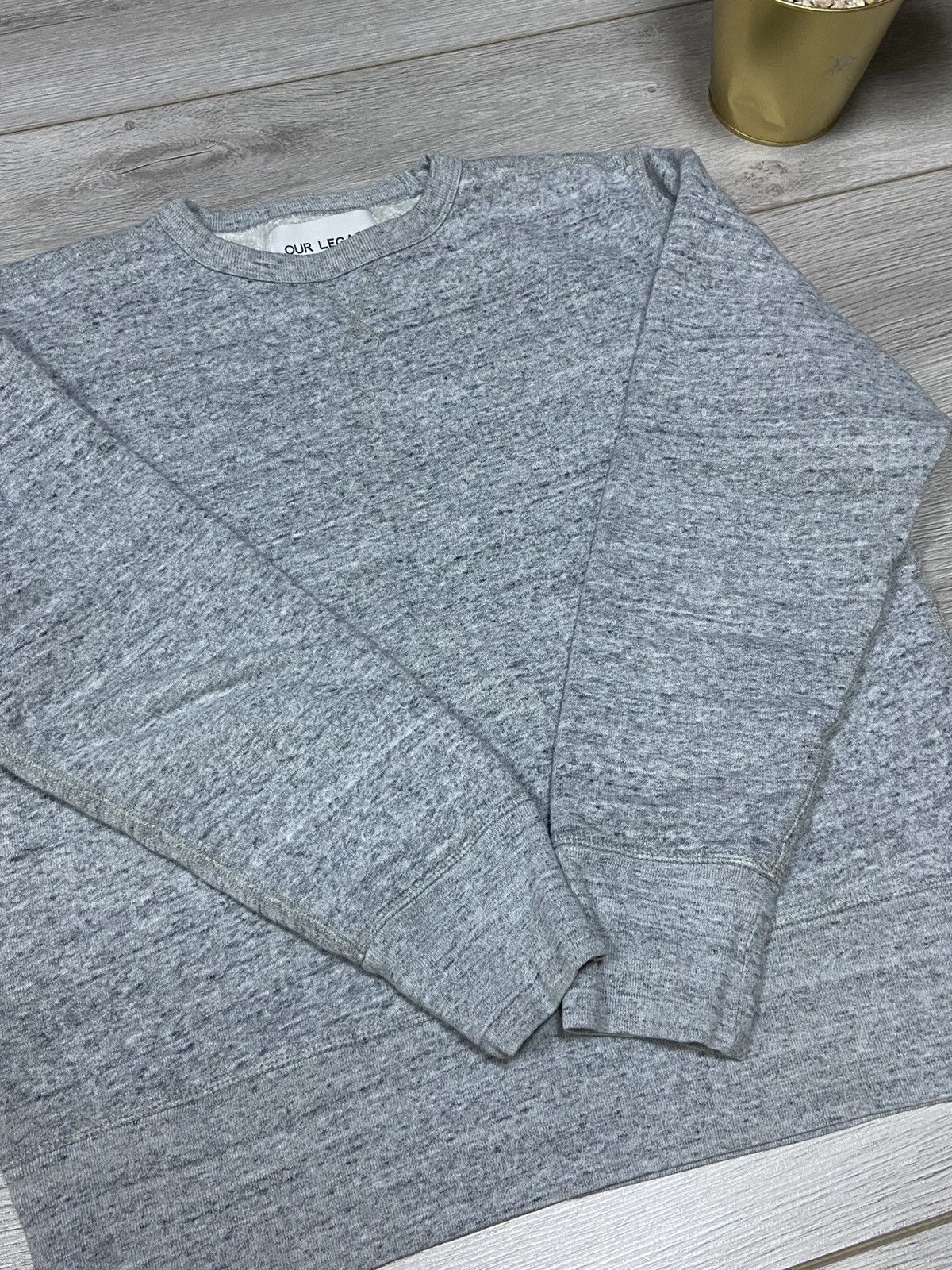 Our Legacy Our Legacy vintage fleece melange thick sweatshirt Size US M / EU 48-50 / 2 - 7 Thumbnail