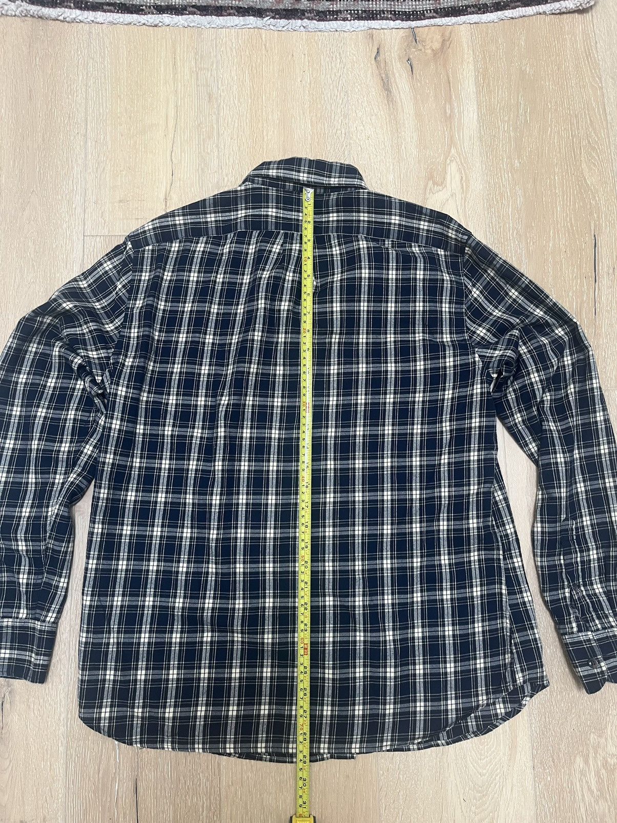 J.Crew J Crew Slim Untucked Flannel Size US L / EU 52-54 / 3 - 6 Thumbnail
