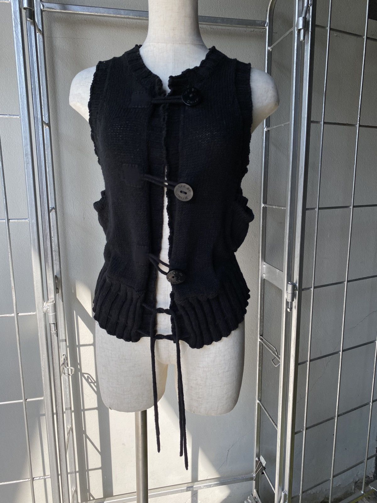 See by Chloe SEE BY CHLOÉ Black Knit Vest Size S / US 4 / IT 40 - 1 Thumbnail