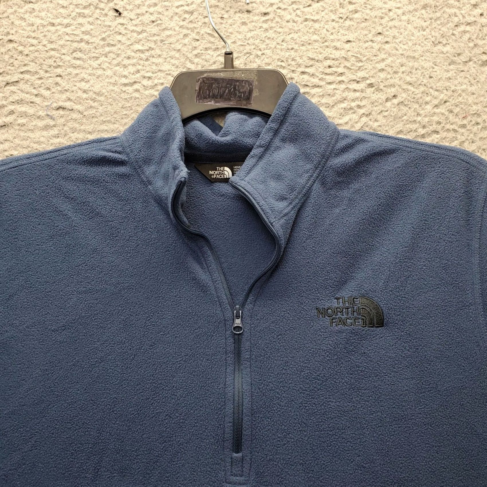 The North Face The North Face Mens 1/4 Zip Fleece Pullover Blue M Mock Neck Pullover Sportswear Outdoor Shirt Size US M / EU 48-50 / 2 - 5 Thumbnail