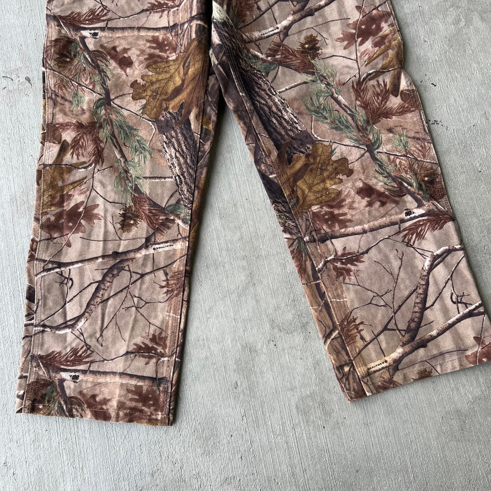 Carhartt × Vintage Carhartt Realtree camo double knee work wear carpenter pants Size US 31 - 3 Thumbnail