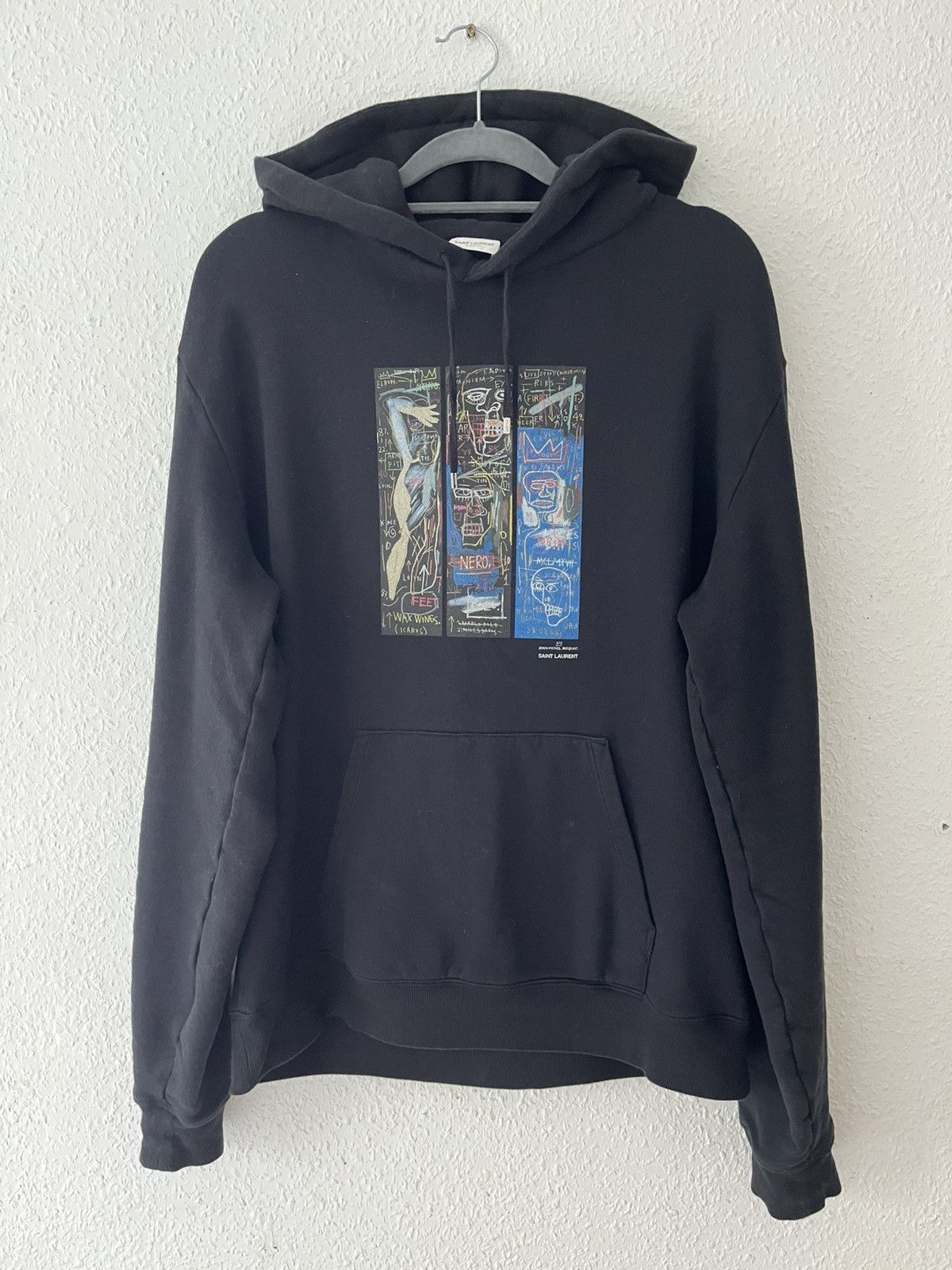 Saint Laurent Paris Saint Laurent Paris Michael Basquit Hoodie Size US XL / EU 56 / 4 - 1 Thumbnail