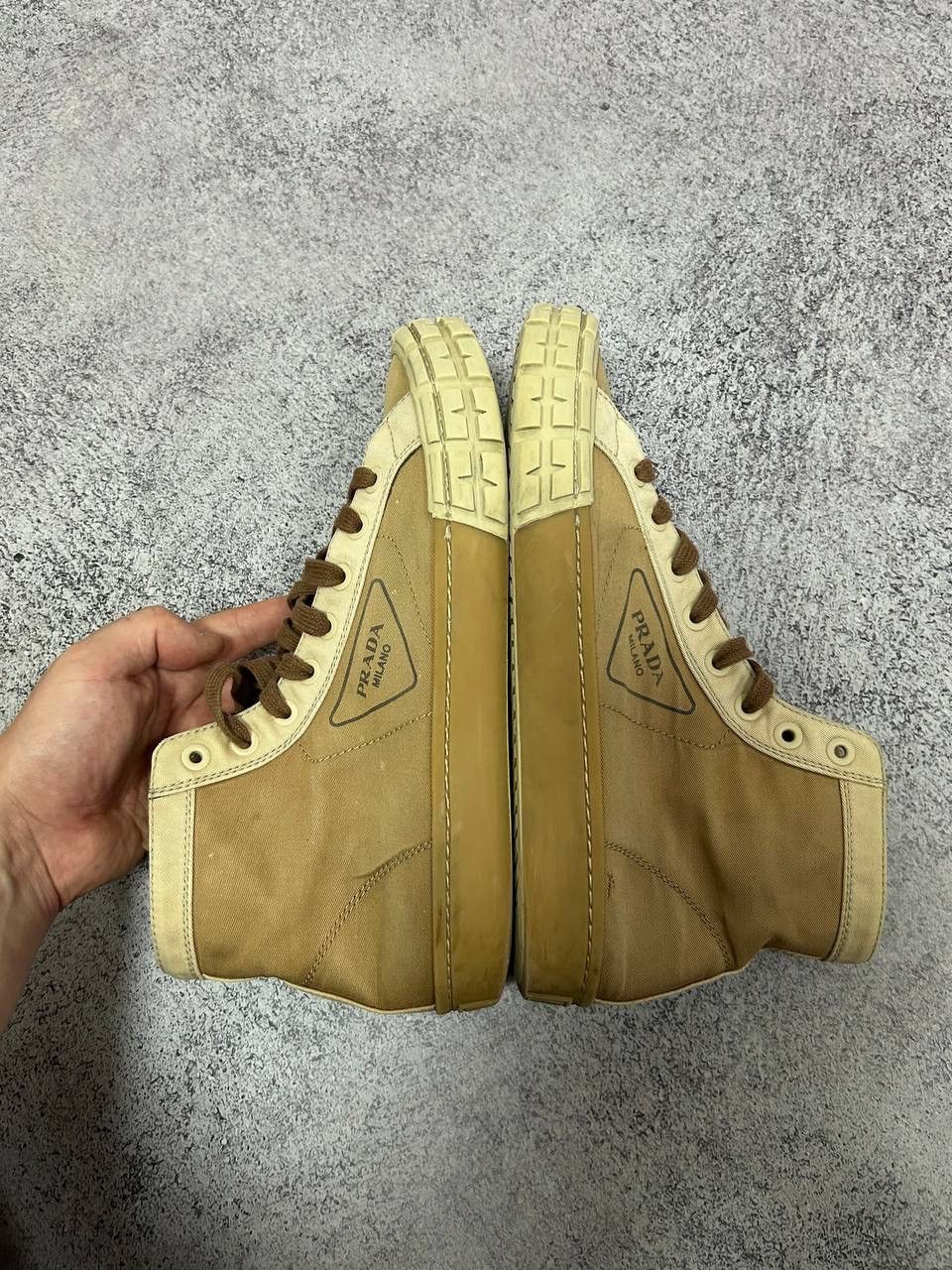 Prada Prada Casetta Wheel High Top Sneaker Shoes 2tg158 luxury y2k Size US 9 / EU 42 - 22 Thumbnail