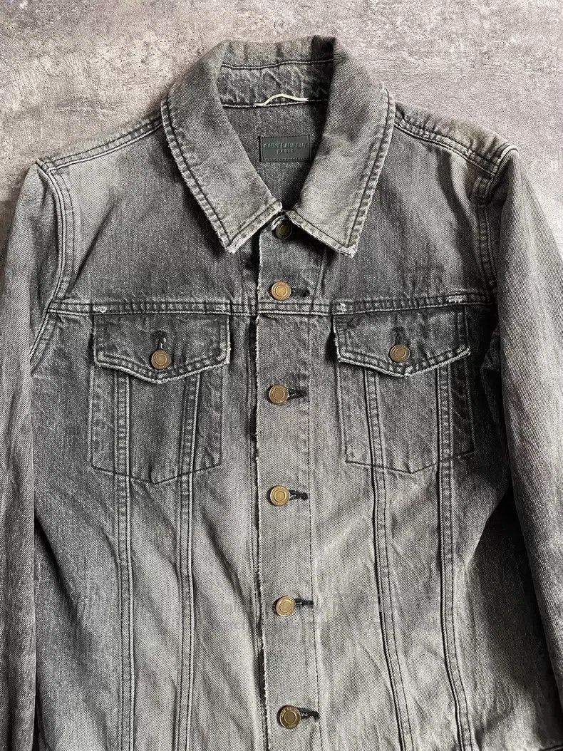 Saint Laurent Paris Saint Laurent Paris Water-washed Gradient Gray Back Lightn Size US XS / EU 42 / 0 - 2 Thumbnail
