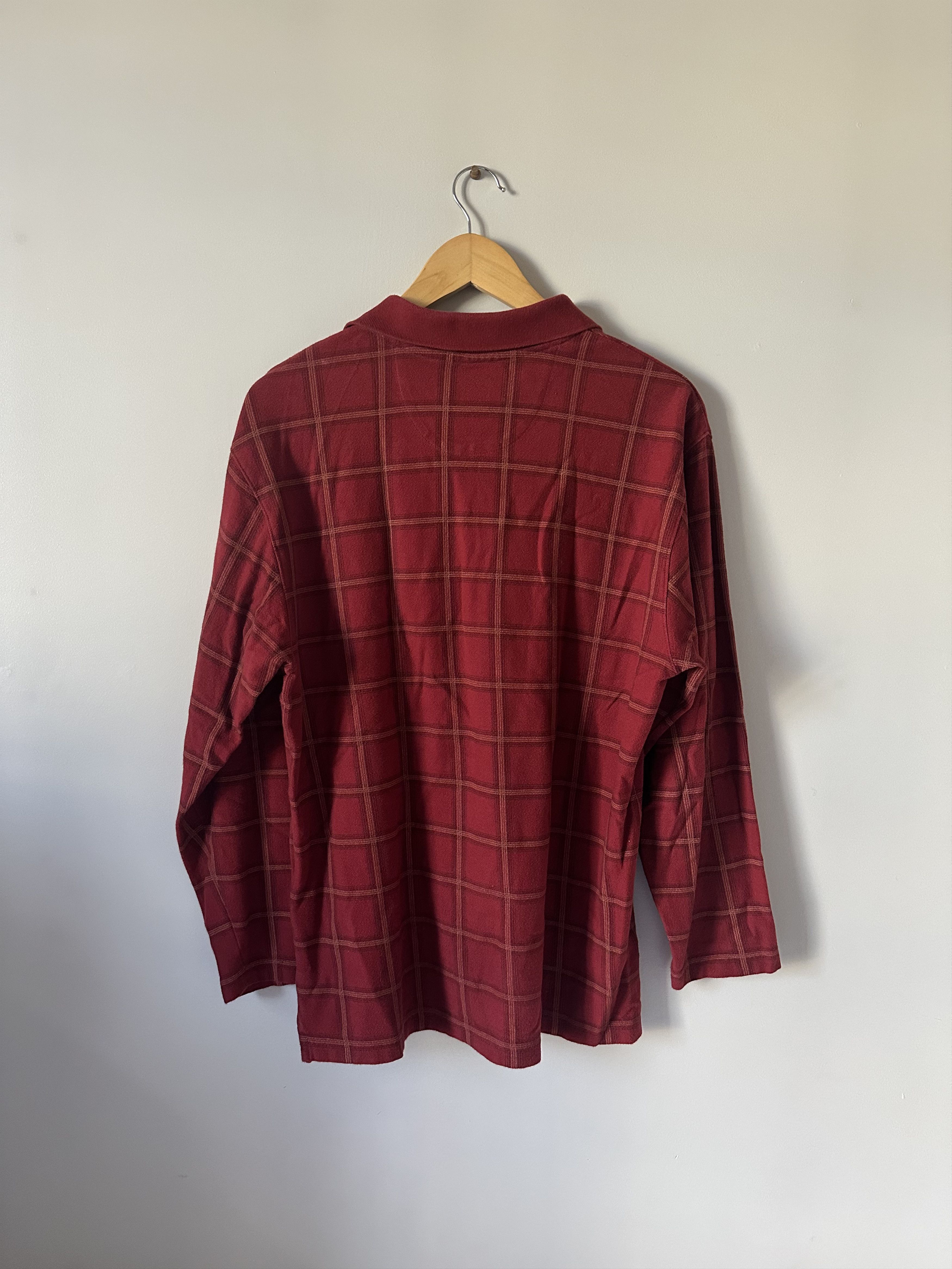 Chaps Ralph Lauren Red Checkered Long Sleeve Ralph Lauren Polo Size US M / EU 48-50 / 2 - 3 Thumbnail