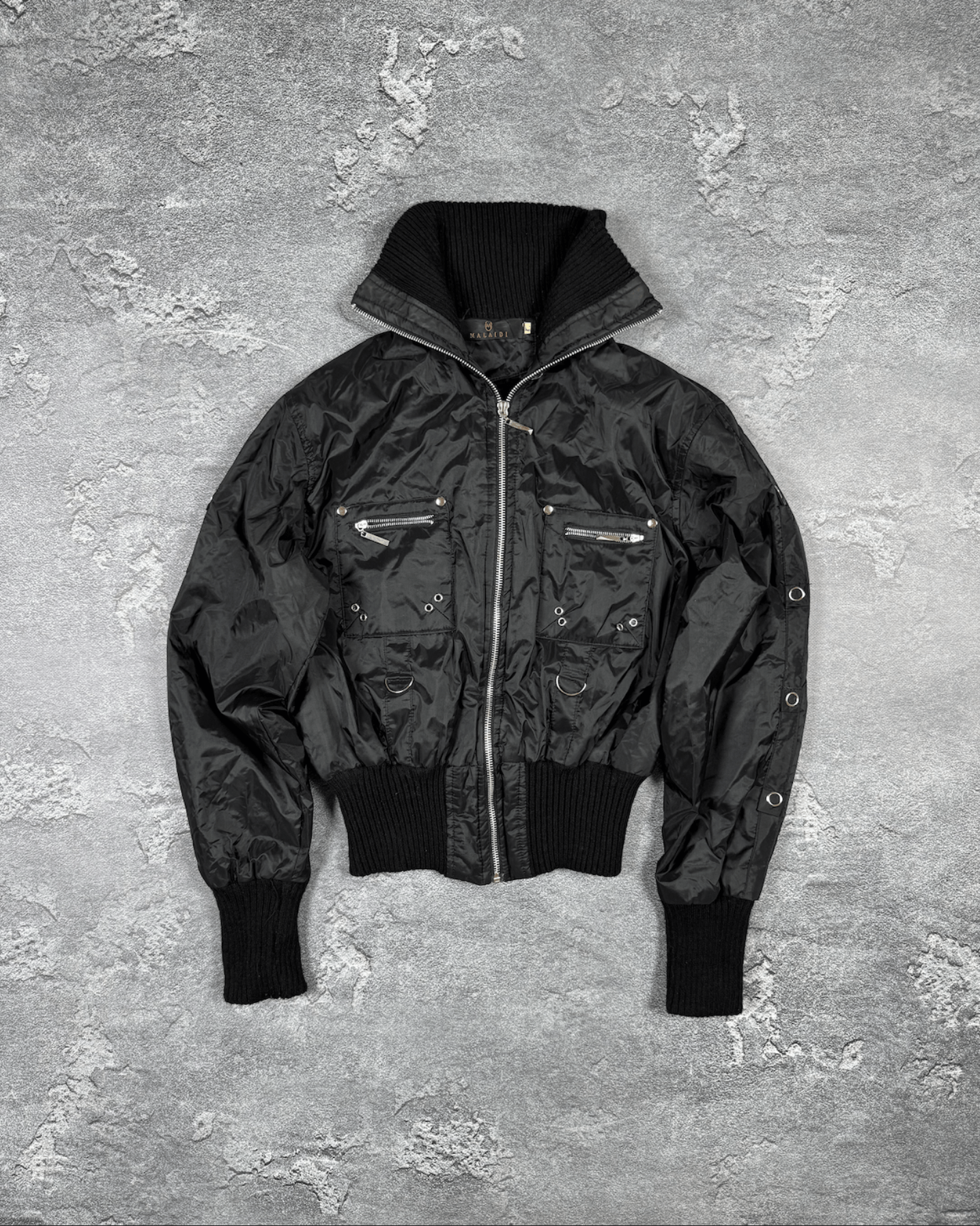 If Six Was Nine If Six Was Nine Goth Crop Bomber Opium Size L Y2K Streetwear Size L / US 10 / IT 46 - 1 Thumbnail