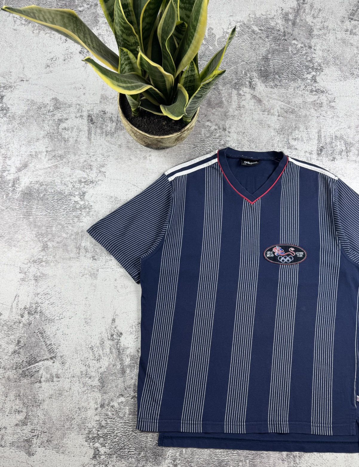 Adidas Adidas Great Britain Olympic Game Form 1996 2000 T Shirt Tee Size US M / EU 48-50 / 2 - 2 Thumbnail