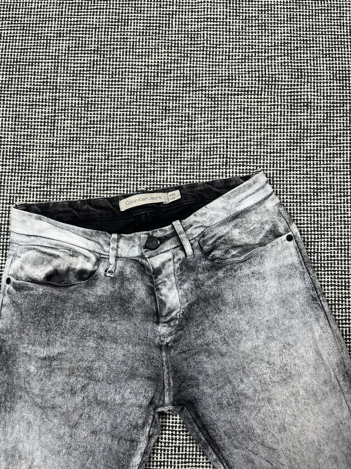 Other Margiela style Calvin Klein powder painter coated jeans Size US 30 / EU 46 - 3 Thumbnail