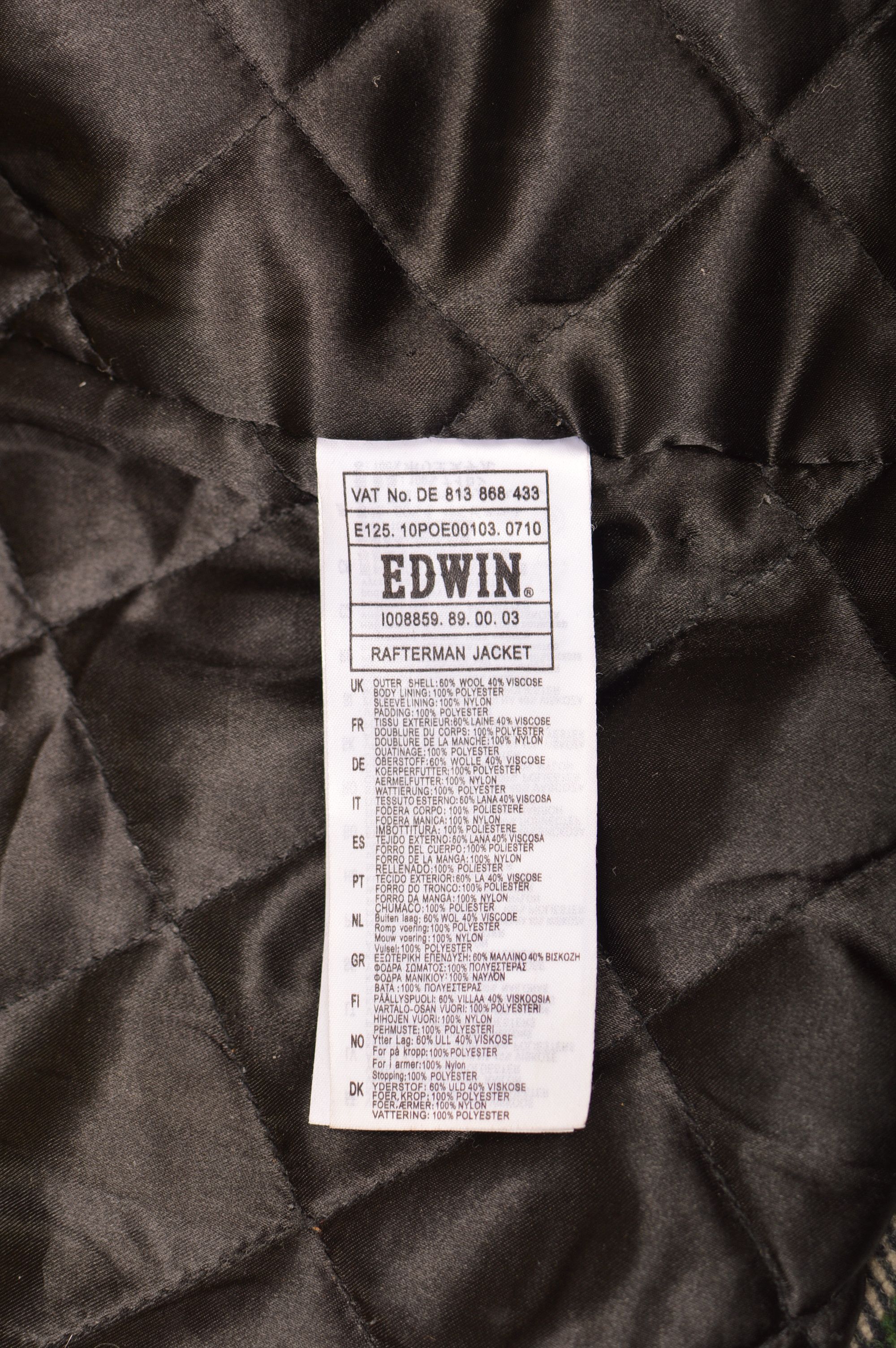 Edwin × Vintage Edwin Rafterman Plaid Insulated Jacket Size US S / EU 44-46 / 1 - 9 Thumbnail