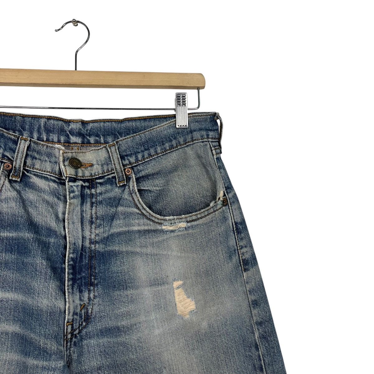 Levi's Vintage Levis Distressed Motive Denim Jeans Size US 32 / EU 48 - 5 Thumbnail