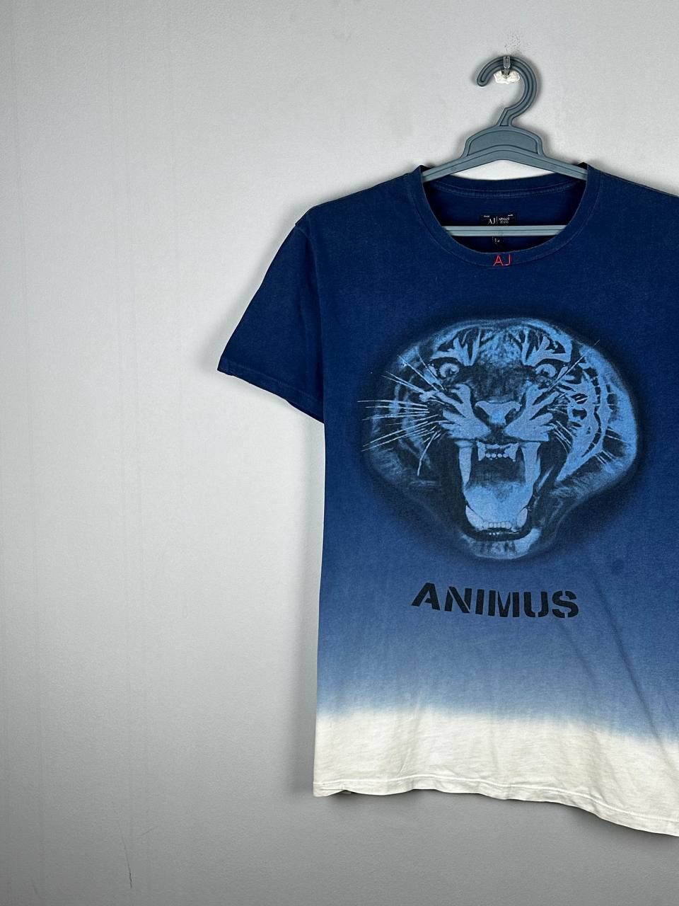 Armani Armani Tiger Addict Fade t shirt archive vintage Size US XL / EU 56 / 4 - 2 Thumbnail