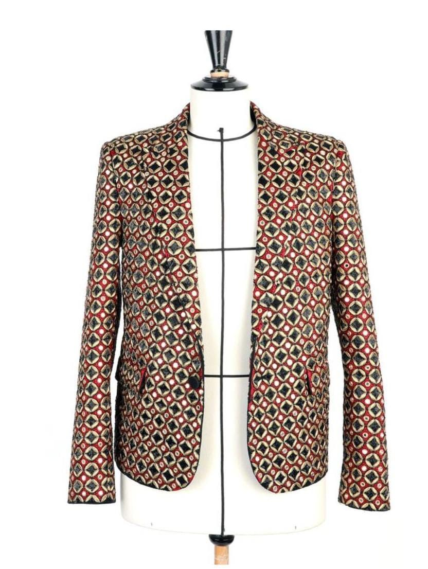 Veste Courte Btn B Grain De Poudre Oraganique in Nero