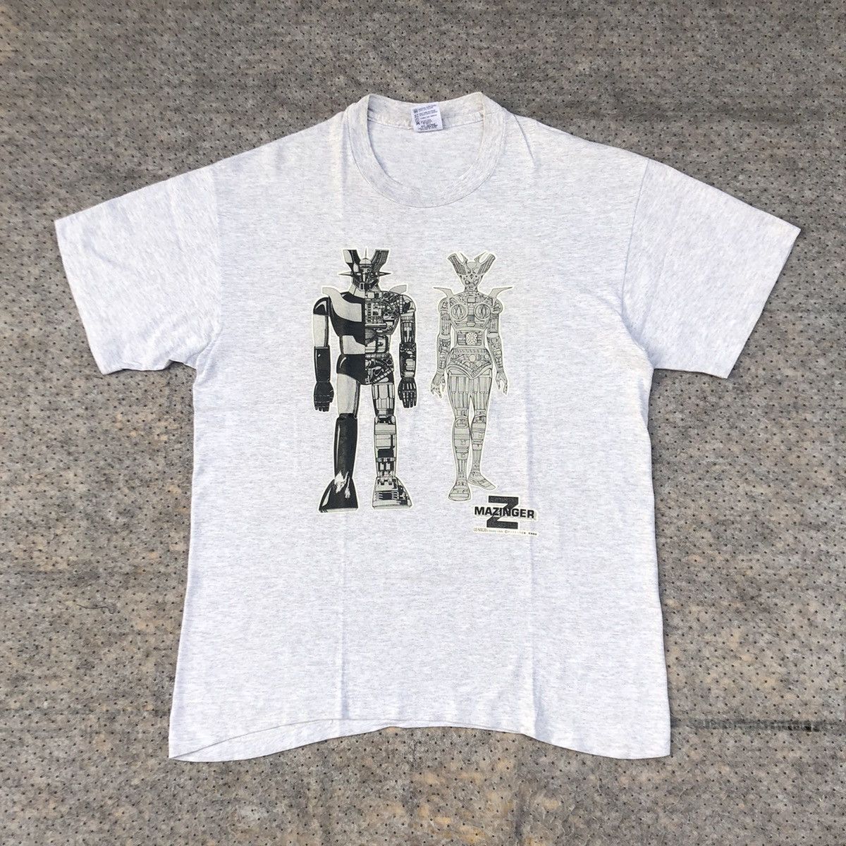 Anime × Vintage Vintage Mazinger Z Japanese Anima Tee Size US L / EU 52-54 / 3 - 7 Thumbnail
