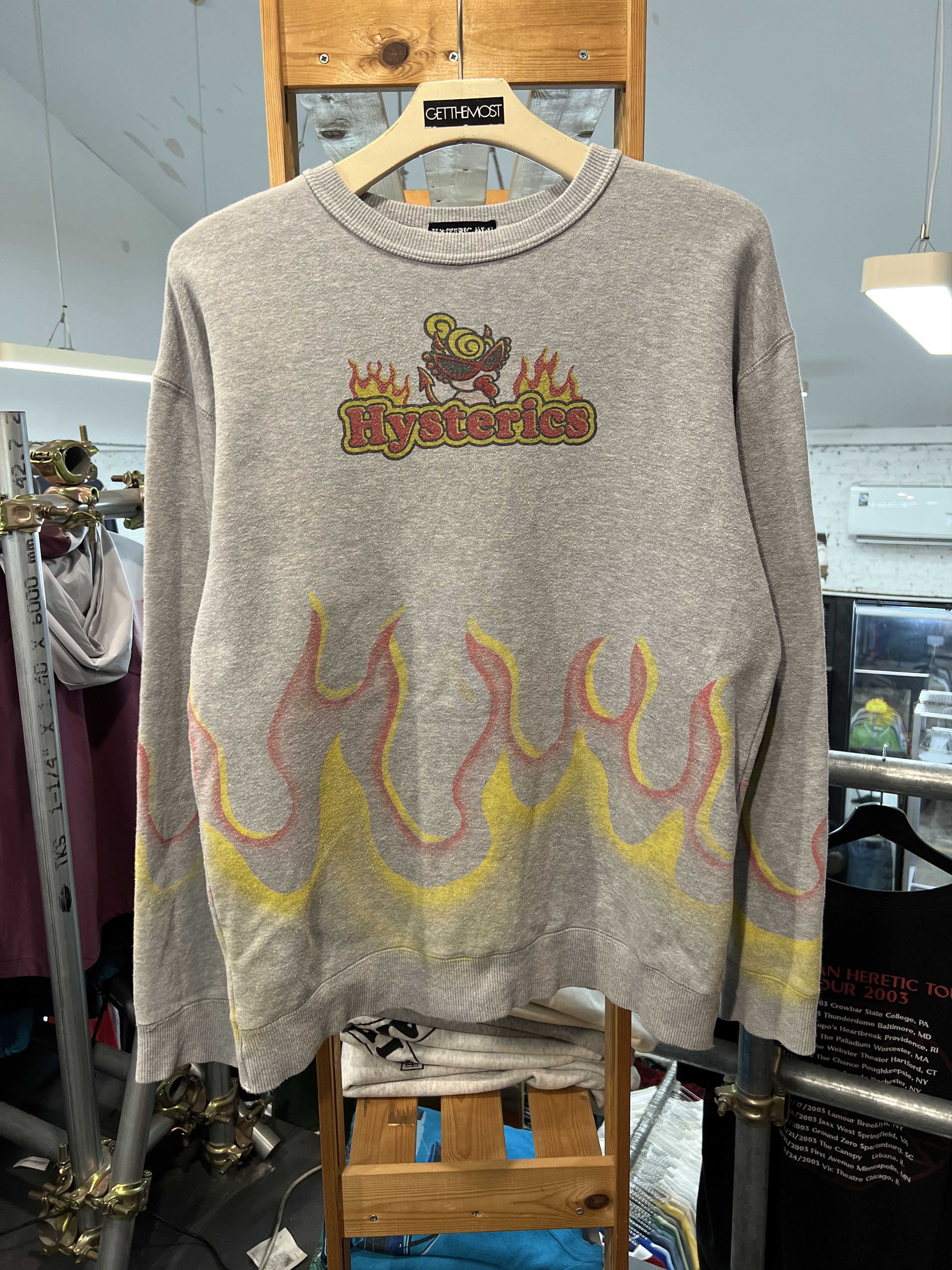 Hysteric Glamour HYSTERIC GLAMOUR Hysteric Mini Sweatshirt (M) GTMP381 Size US M / EU 48-50 / 2 - 1 Thumbnail