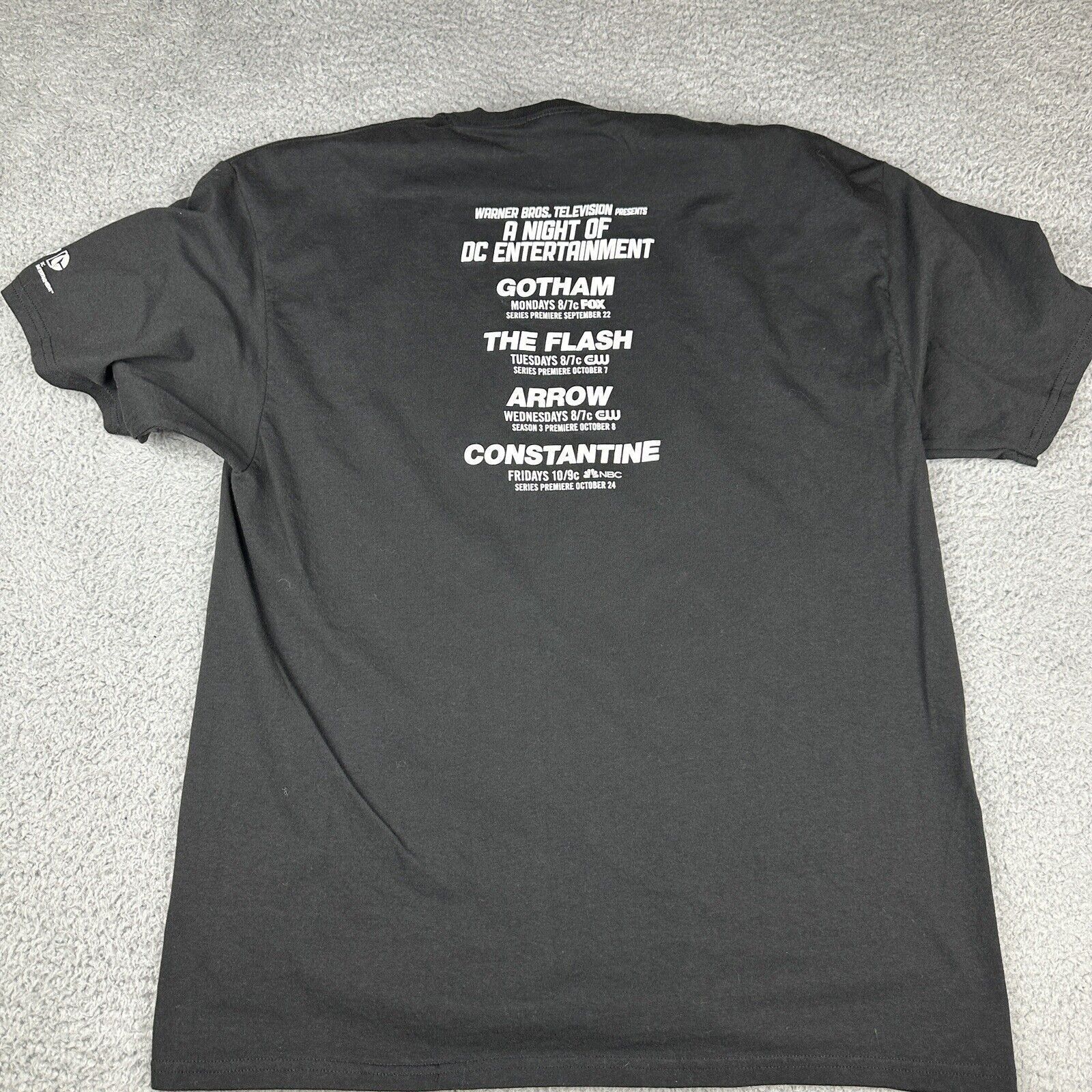 DC Comics Warner Bros DC Comics Entertainment Promo T-Shirt The Flash Size US L / EU 52-54 / 3 - 5 Thumbnail