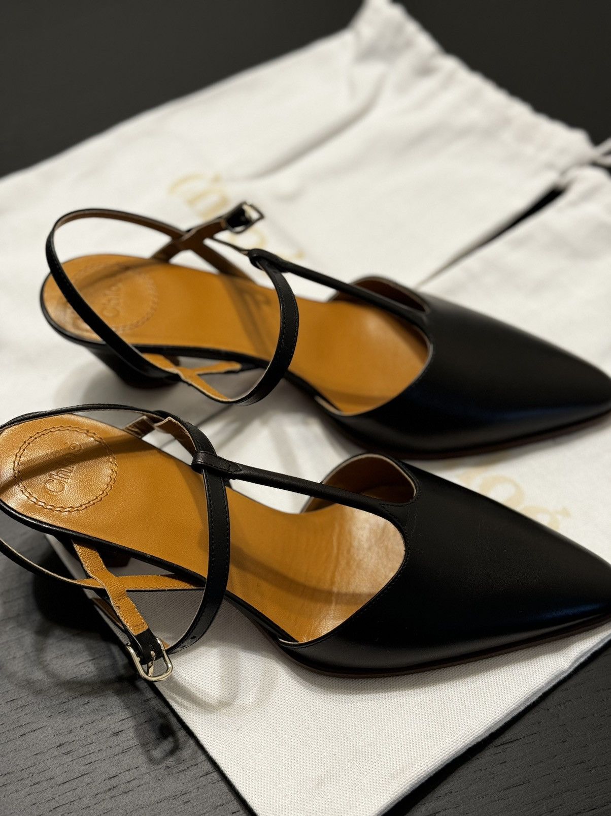 Chloe Chloe Oli Leather Mary Jane Pumps Size 36 Size US 6 / IT 36 - 1 Thumbnail