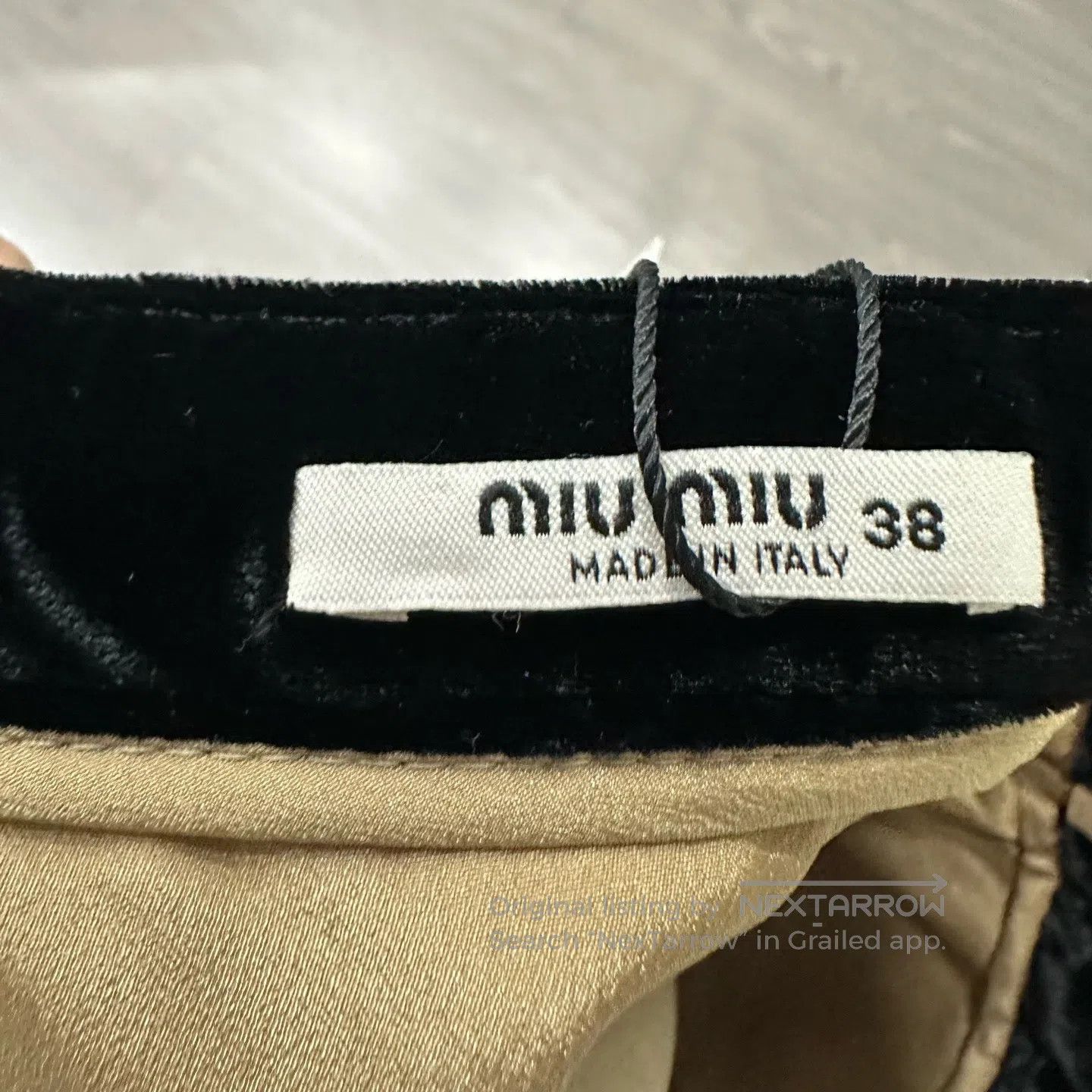 Miu Miu Miu Miu Plaid Skirt| Size 37" - 4 Thumbnail